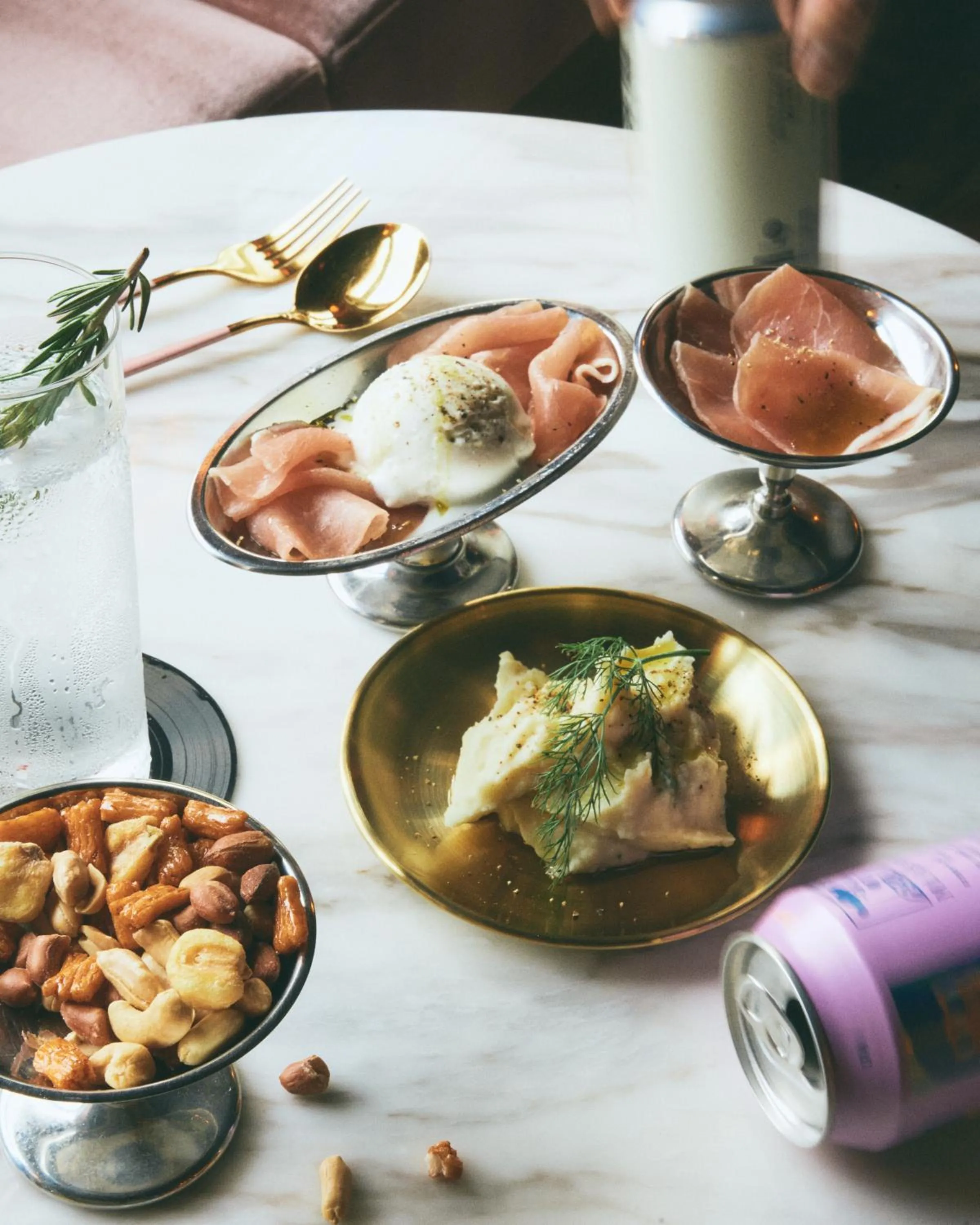 Food and drinks in Hotel She, Kyoto