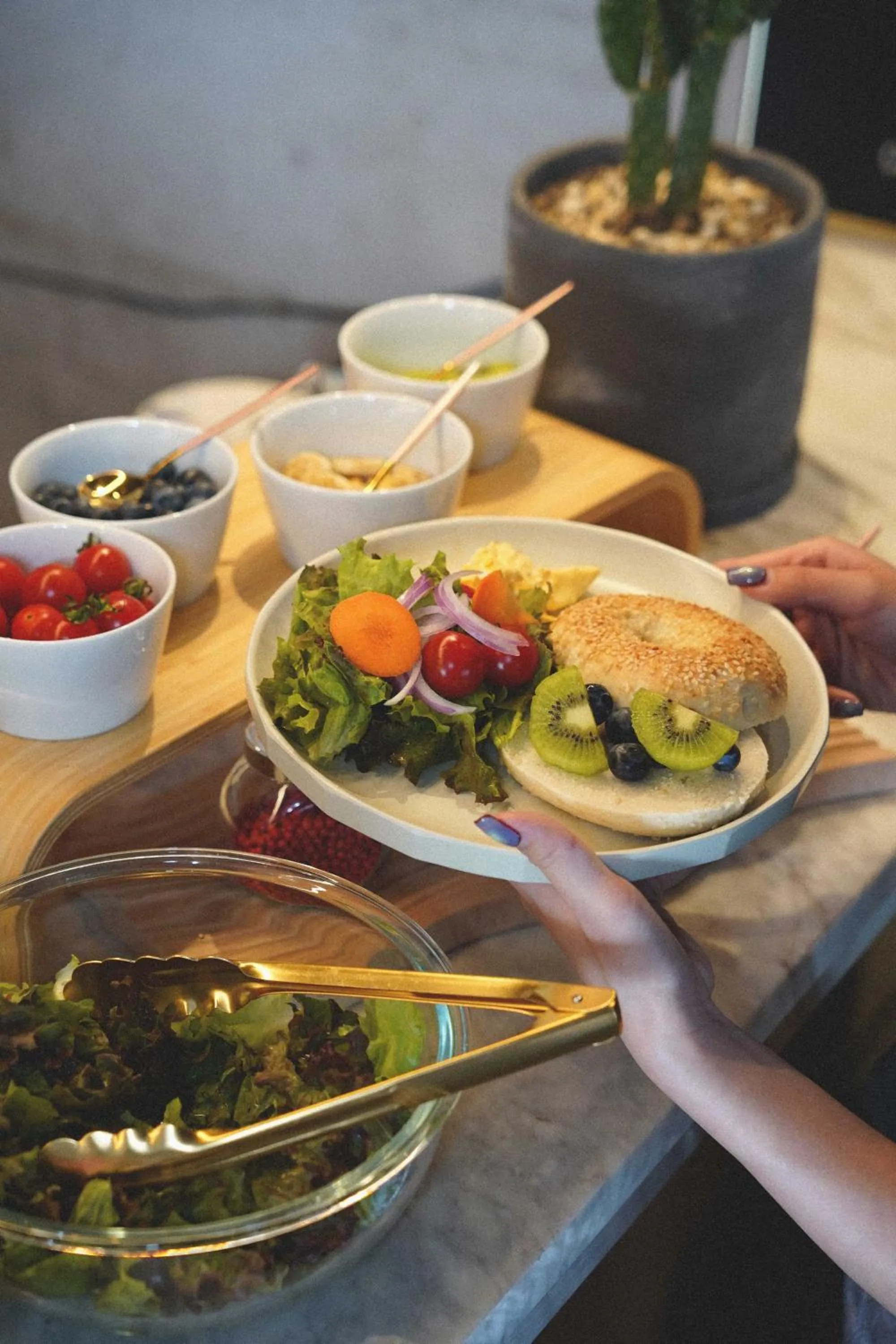 Food and drinks in Hotel She, Kyoto