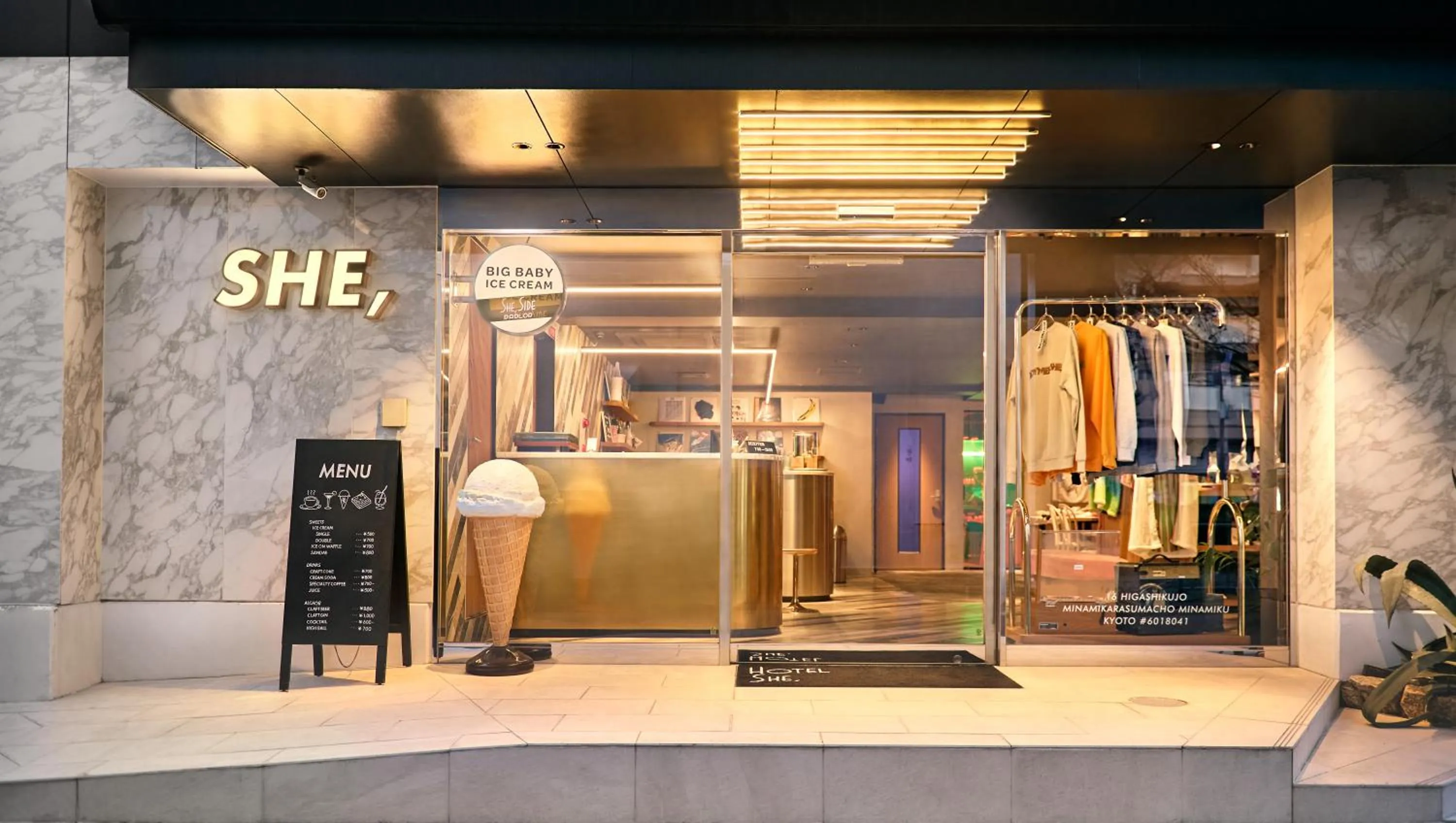 Property logo or sign in Hotel She, Kyoto