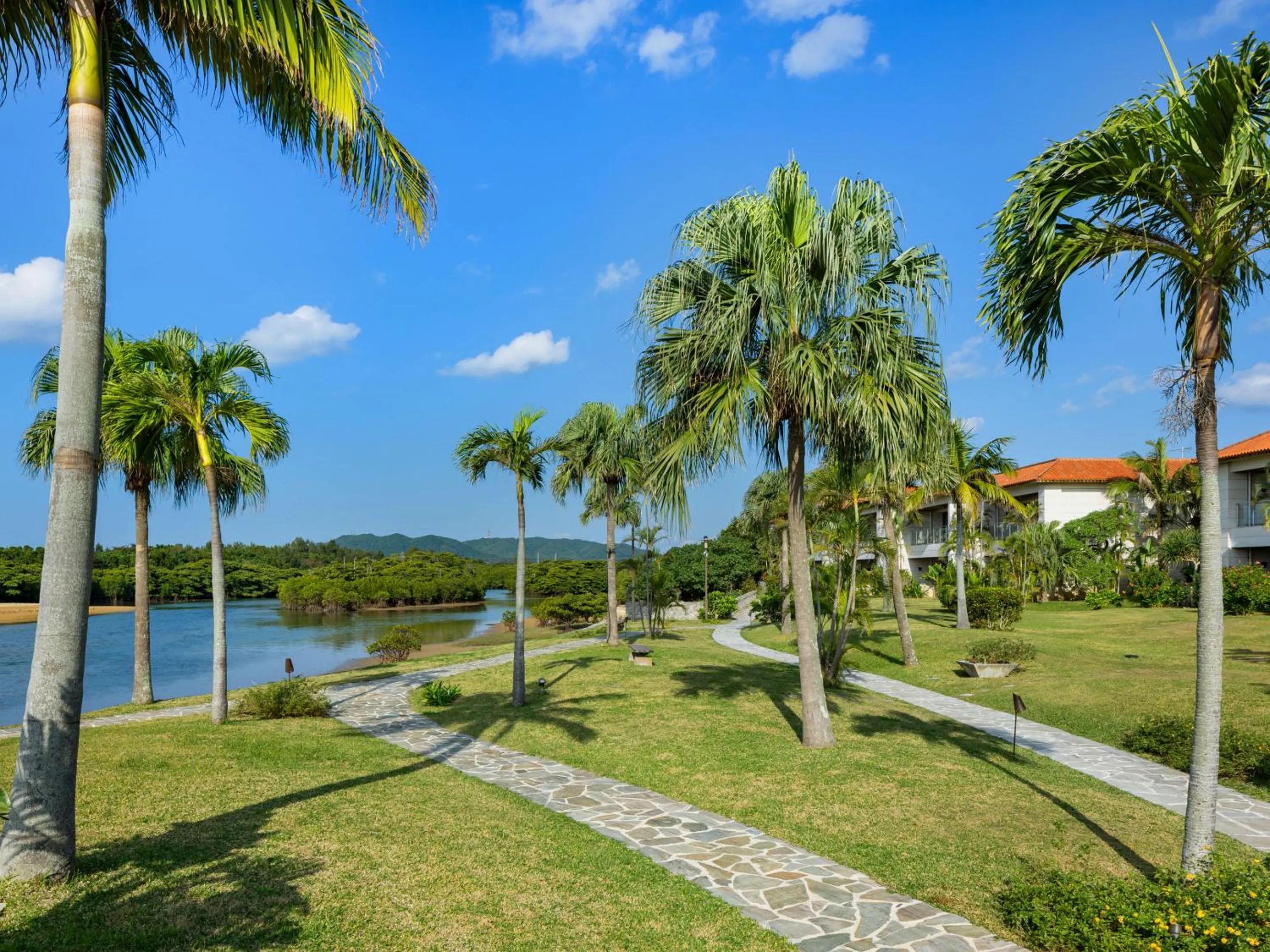 Garden view in The Ubufuru Ishigaki