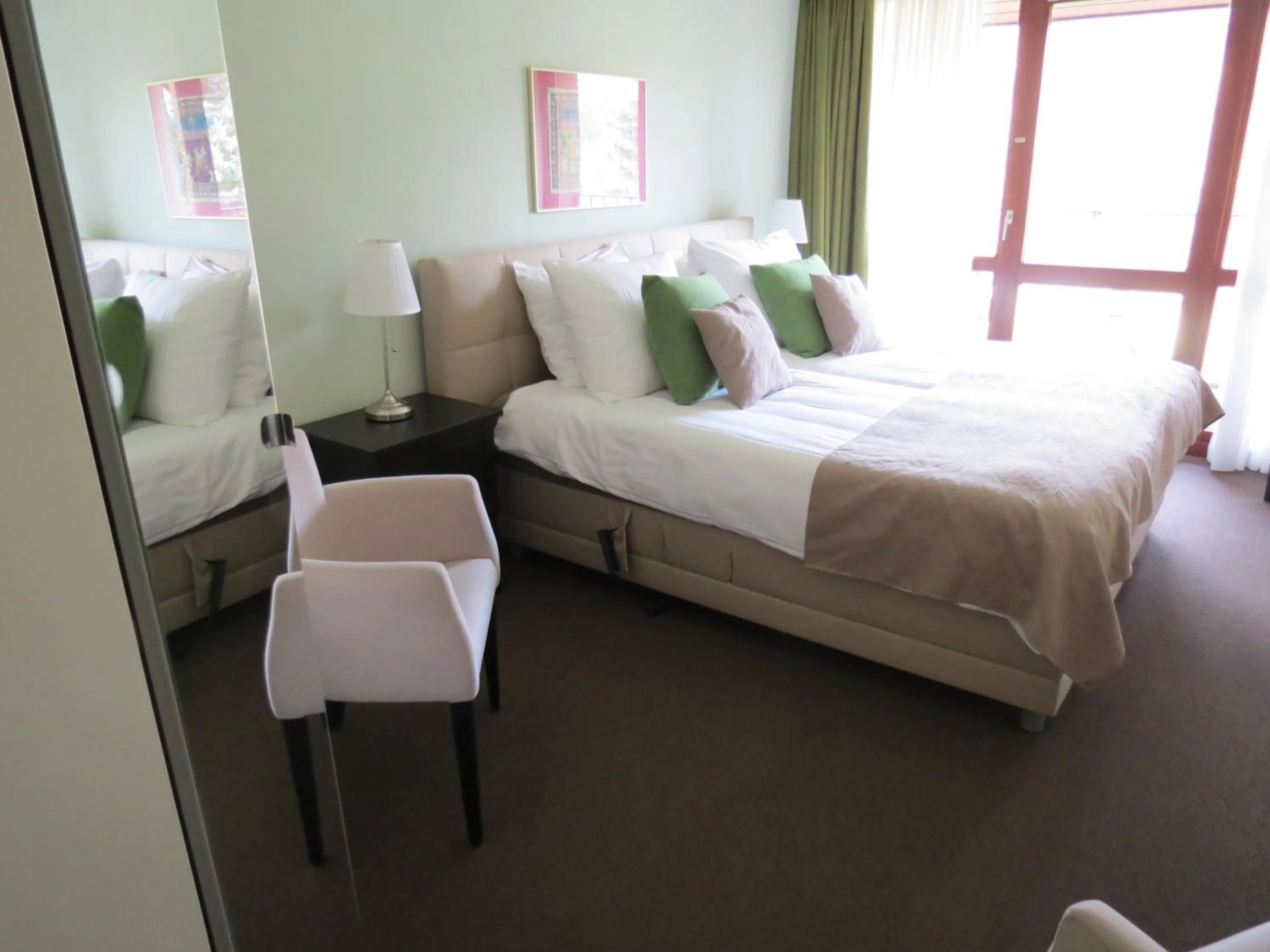 Bed in Hotel Schilberg