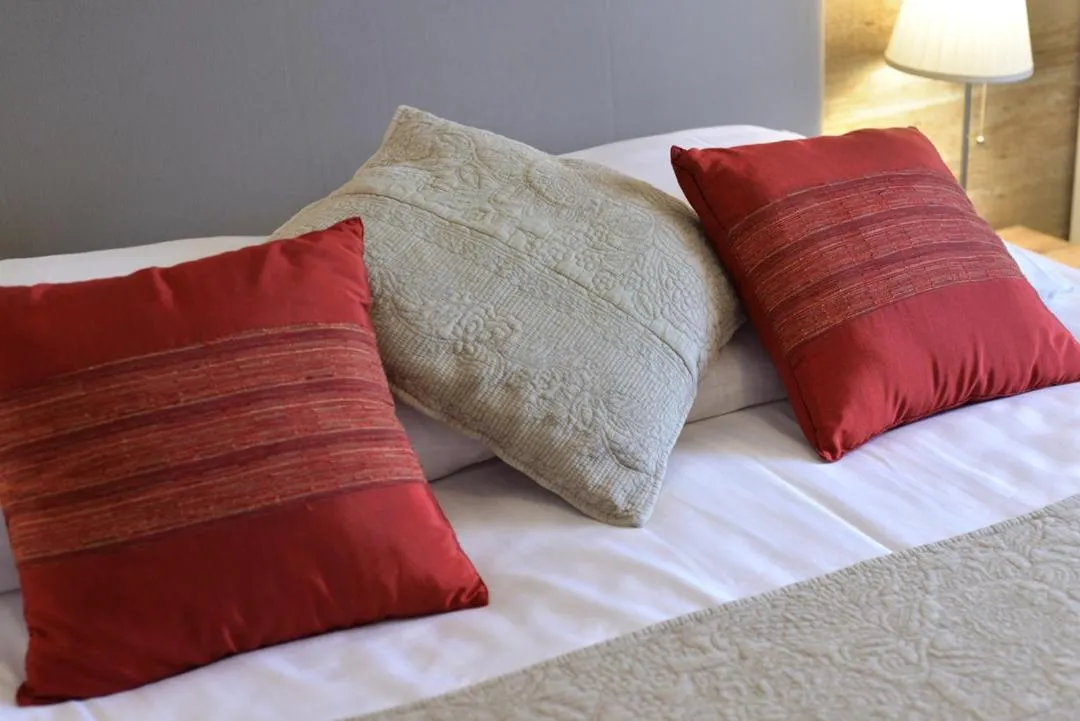 Bed in Hotel Schilberg