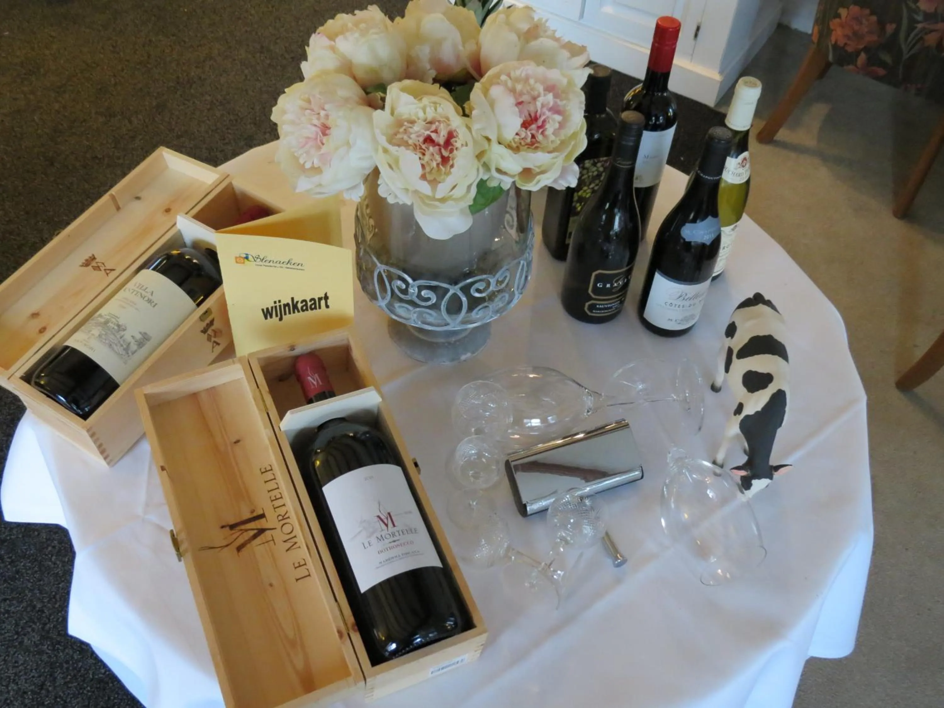 Decorative detail in Hotel Residentie Slenaeken