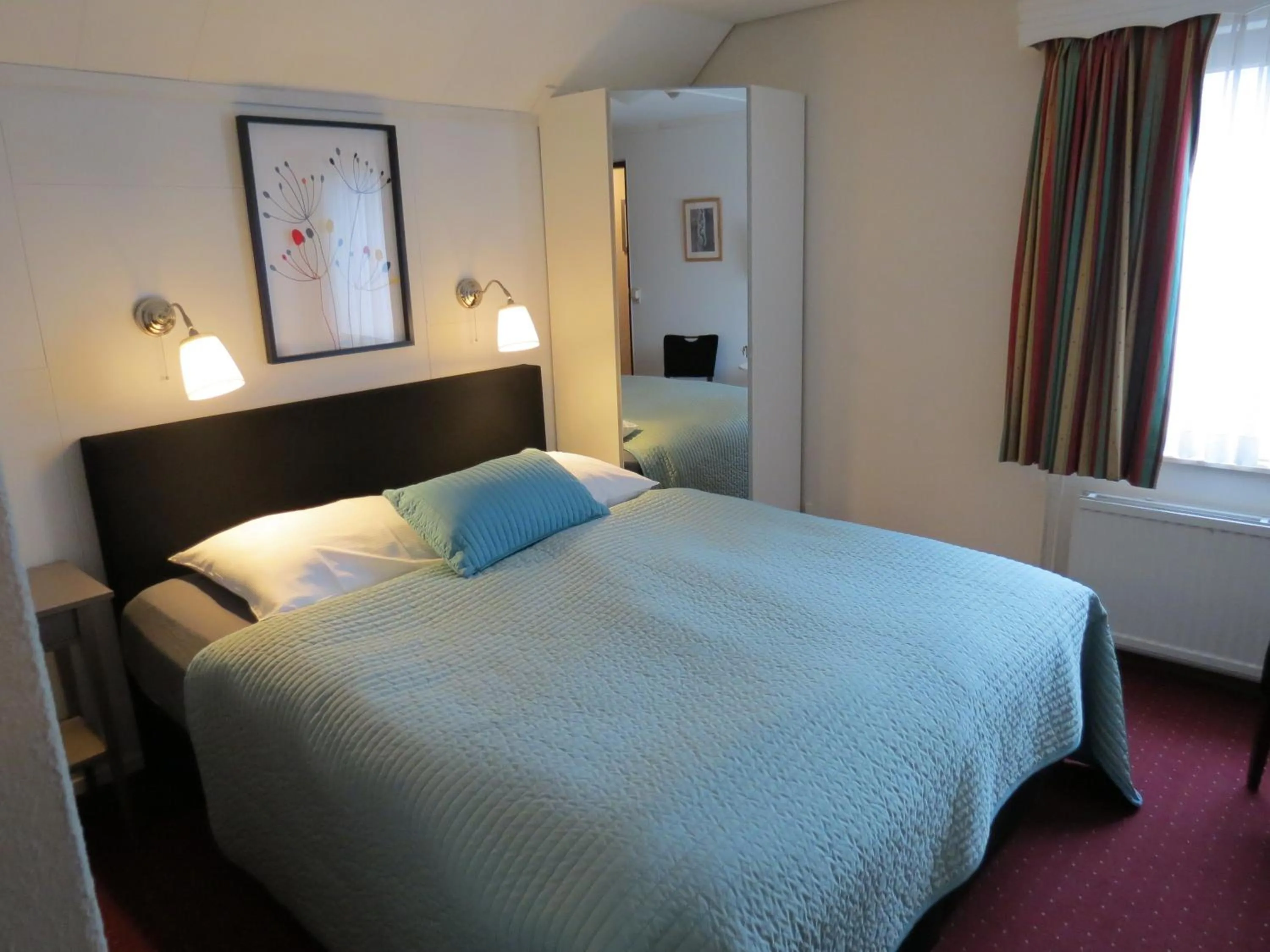 Bed in Hotel Schilberg