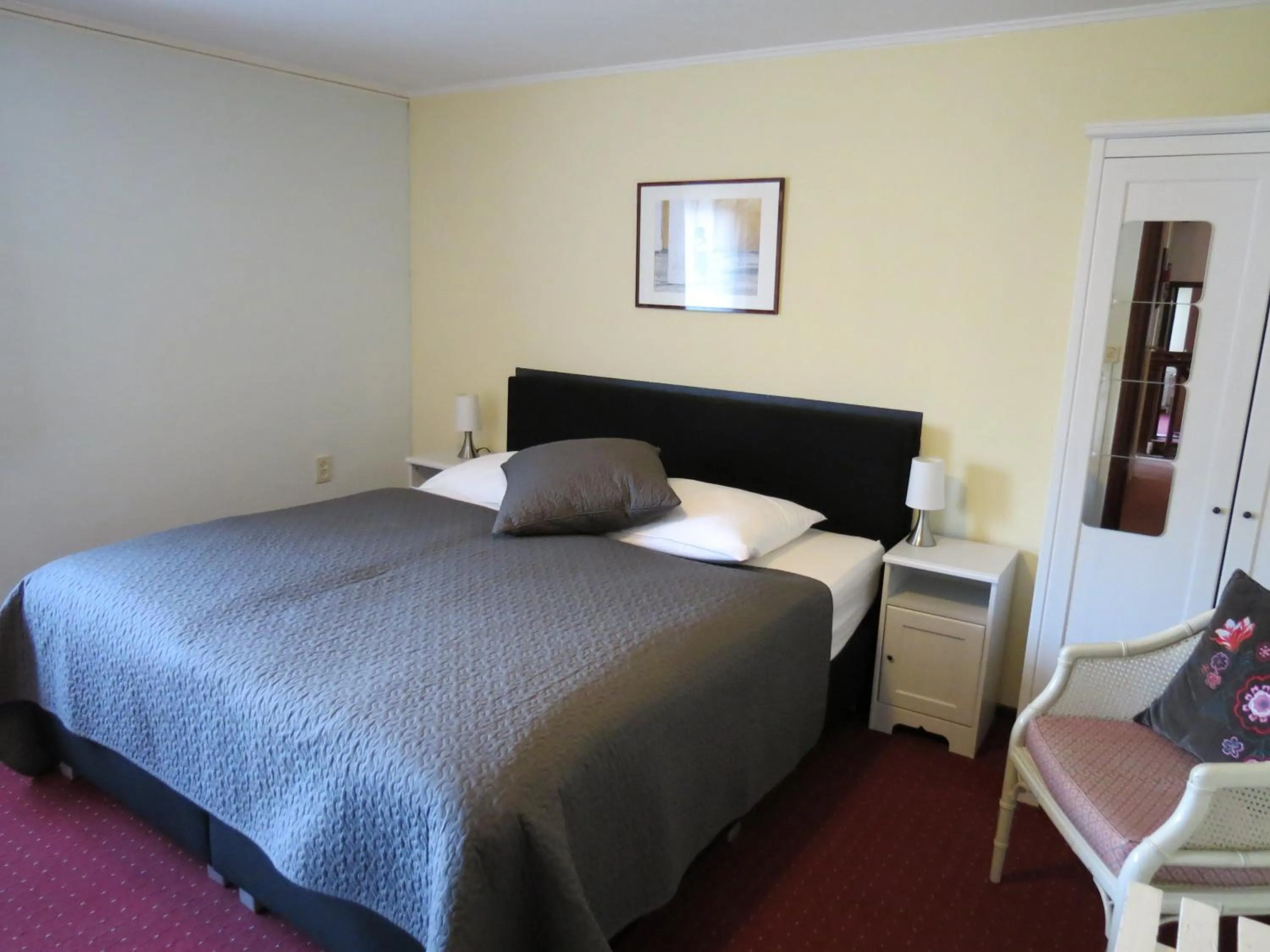 Bed in Hotel Schilberg