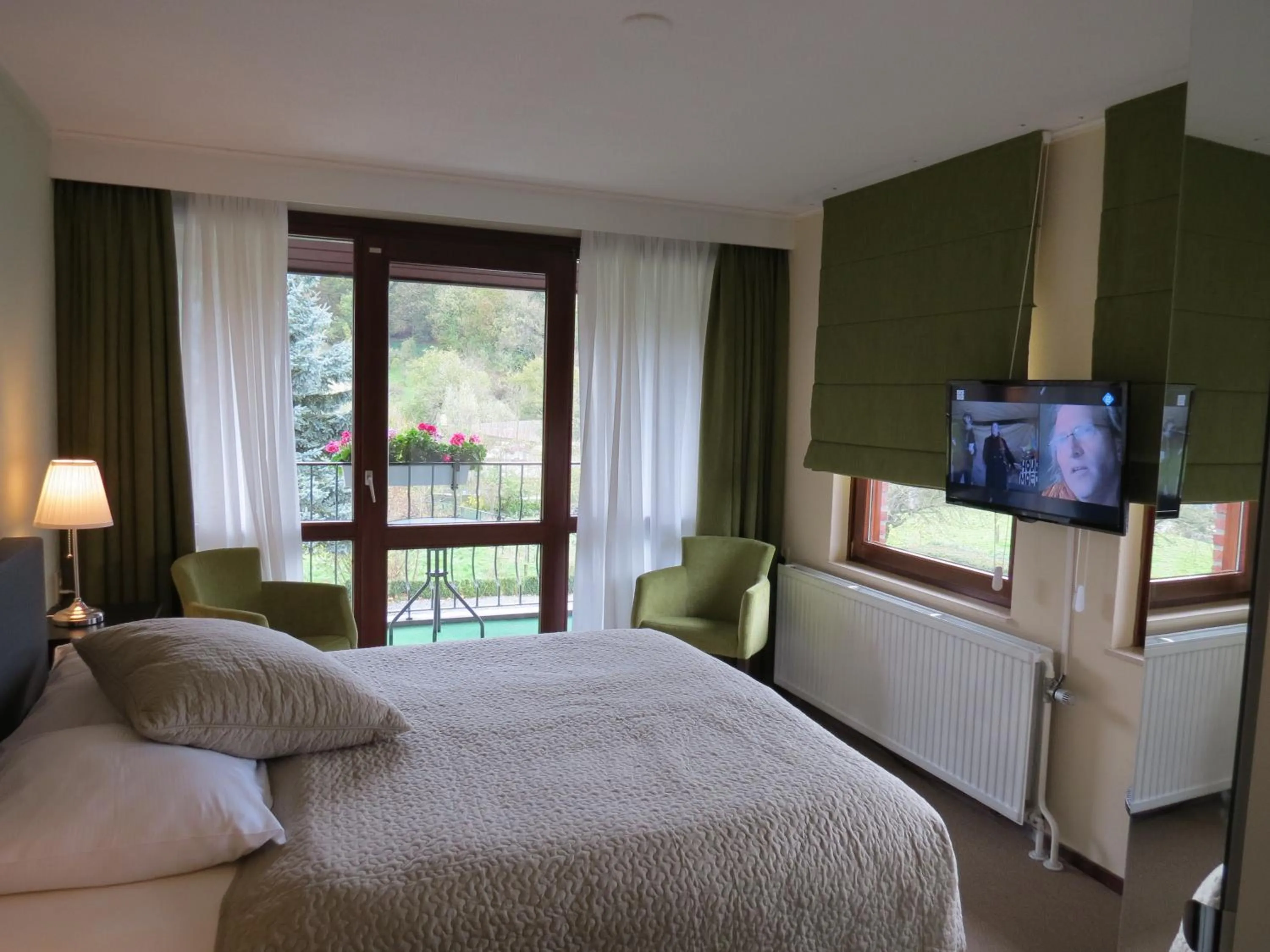 Bed in Hotel Schilberg