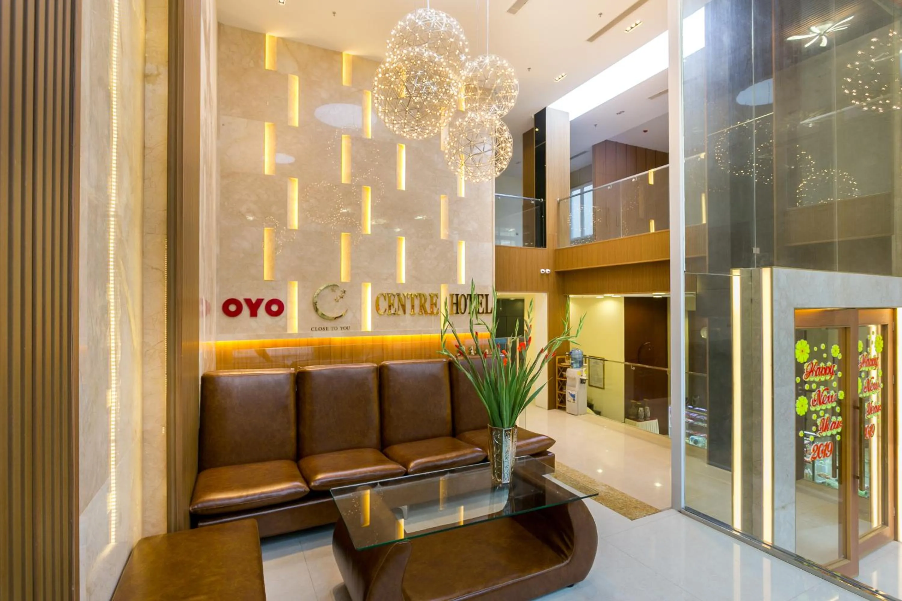 Lobby or reception in Centre Hotel