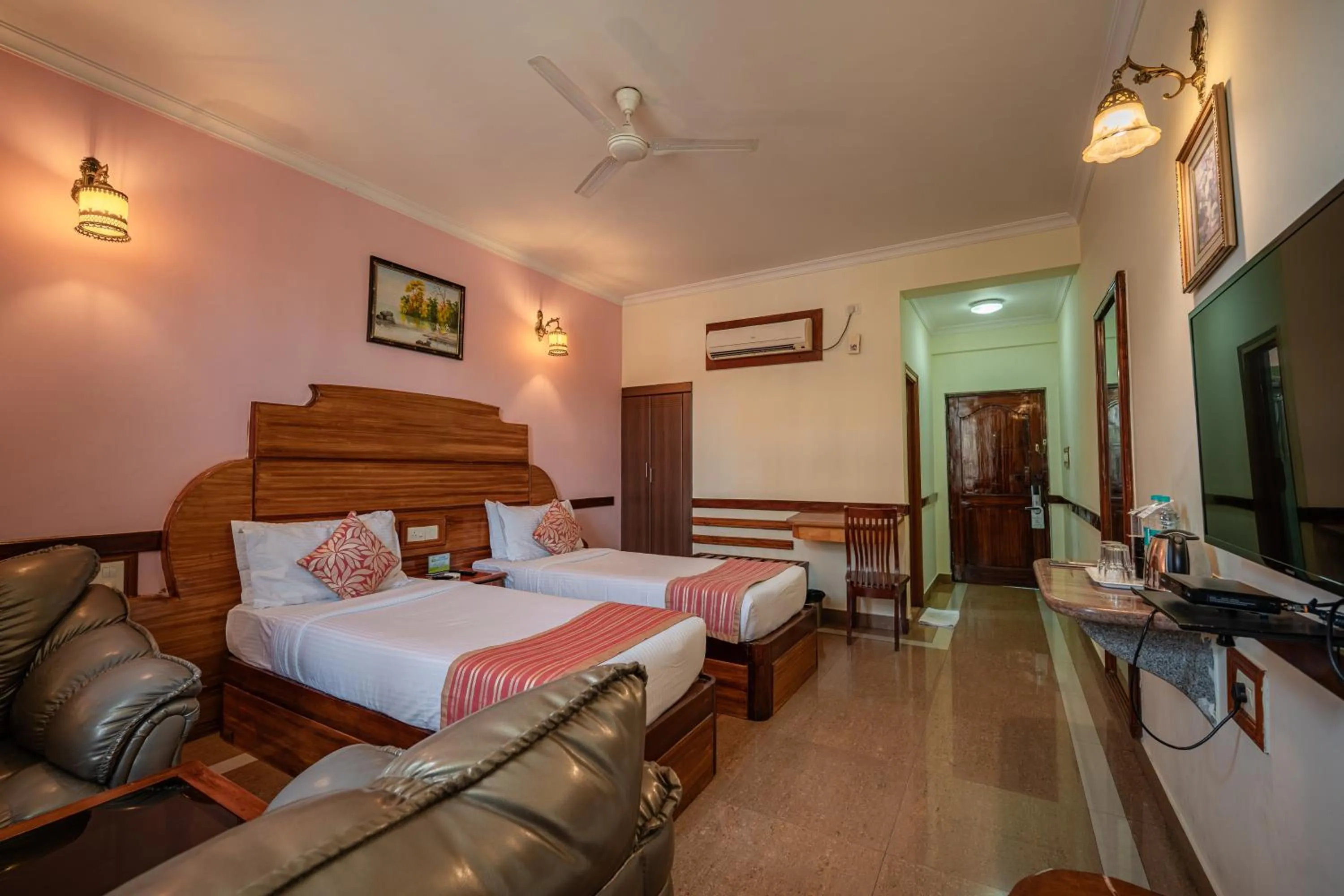 Bed in Hotel Presidency Kempegowda International Airport Bangalore