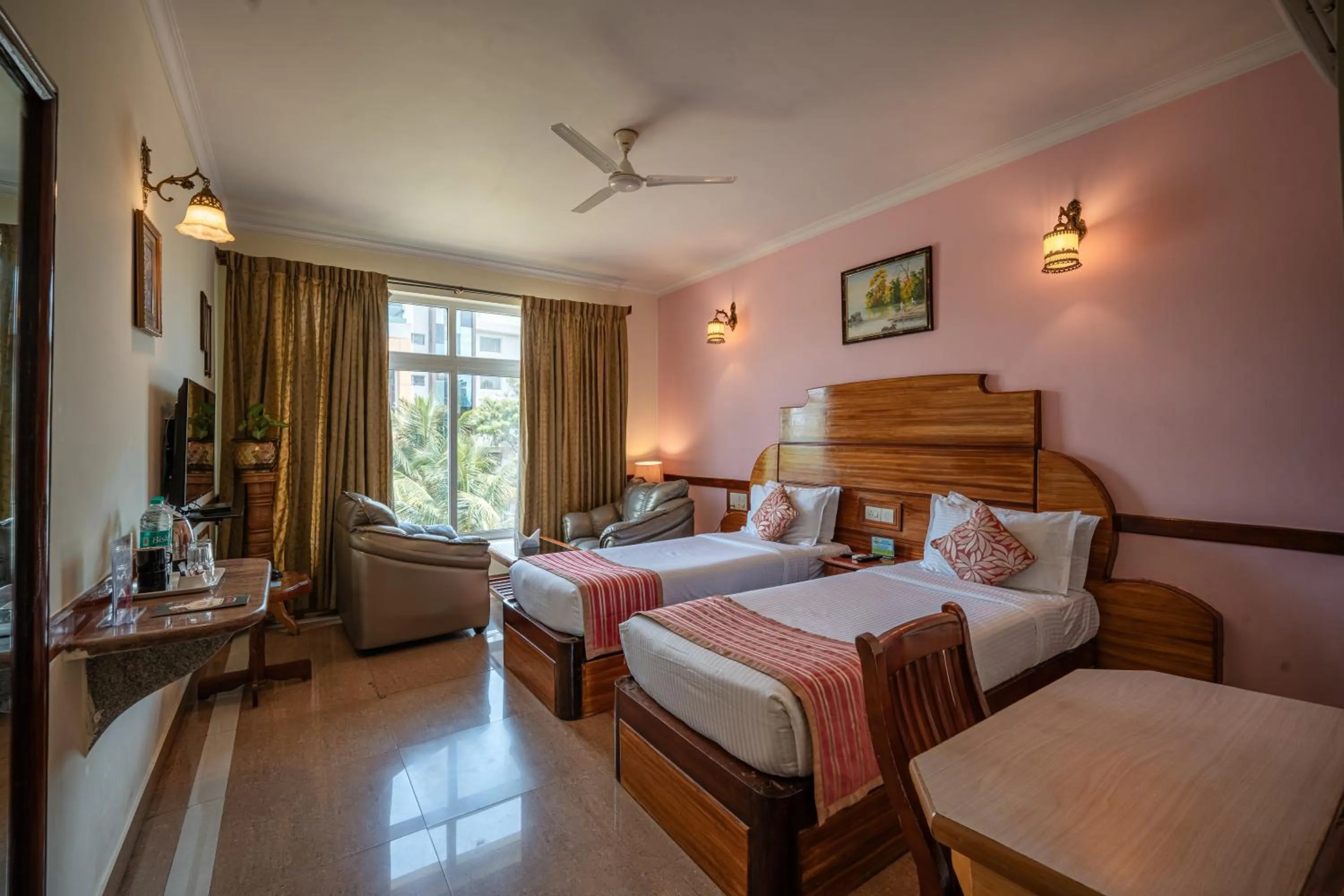 Bed in Hotel Presidency Kempegowda International Airport Bangalore