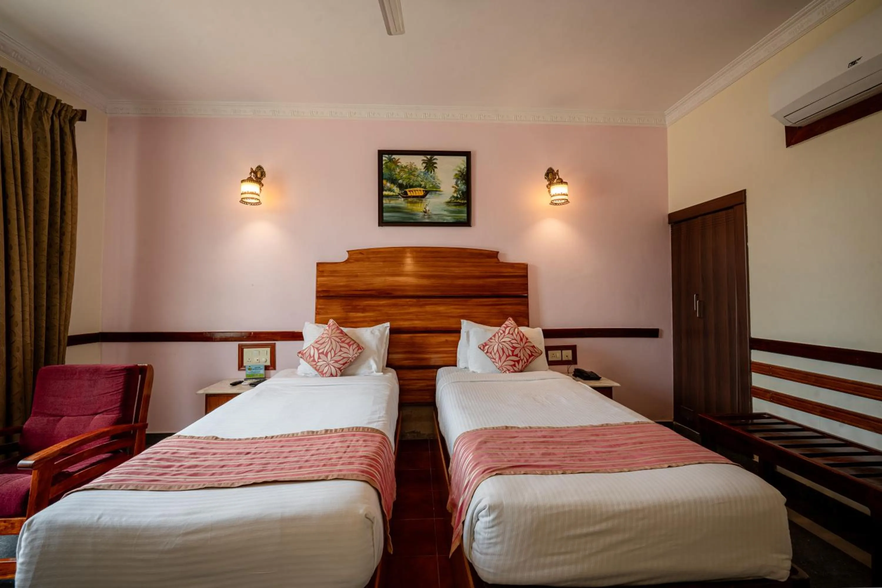 Bed in Hotel Presidency Kempegowda International Airport Bangalore