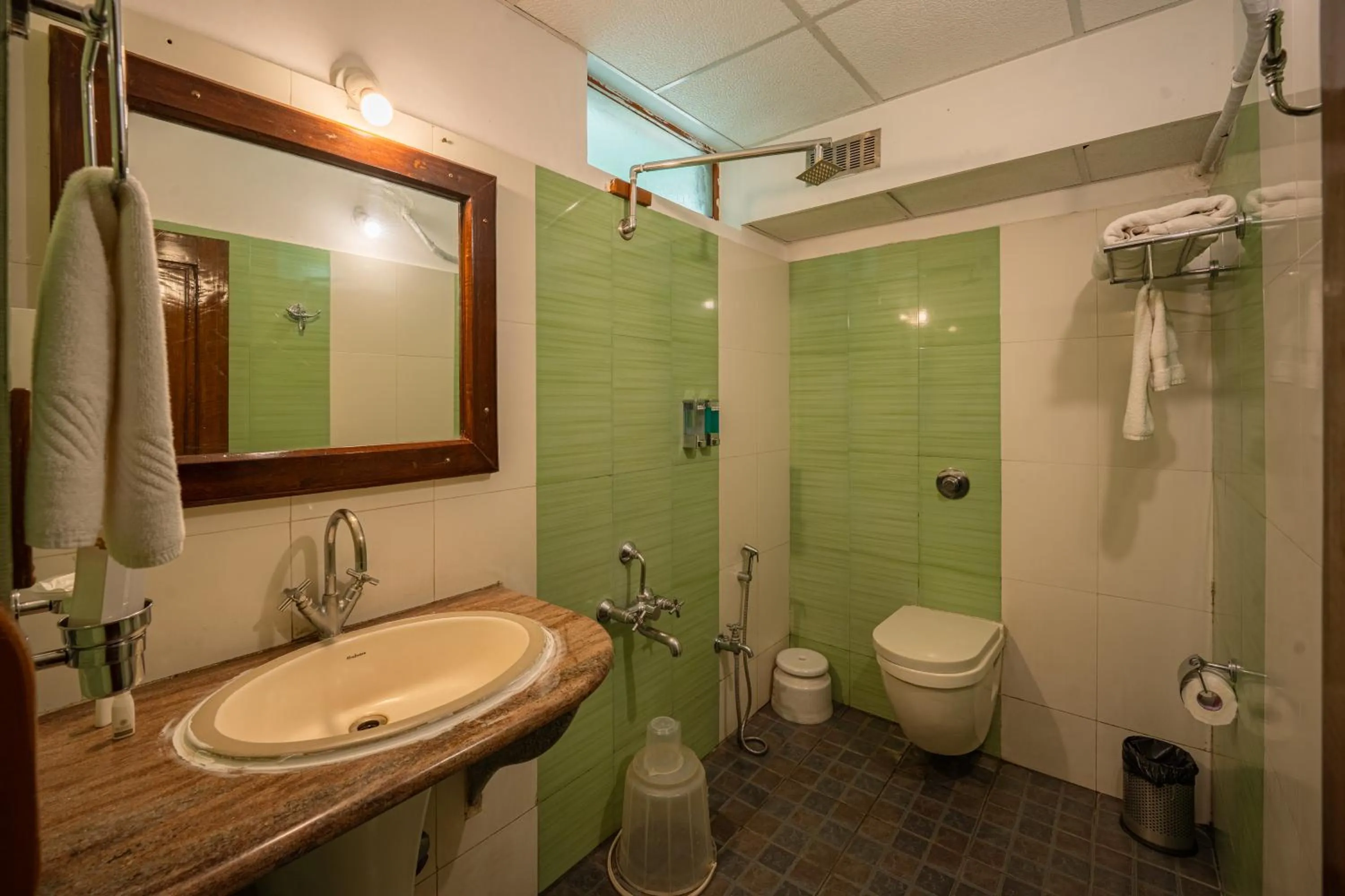 Shower in Hotel Presidency Kempegowda International Airport Bangalore