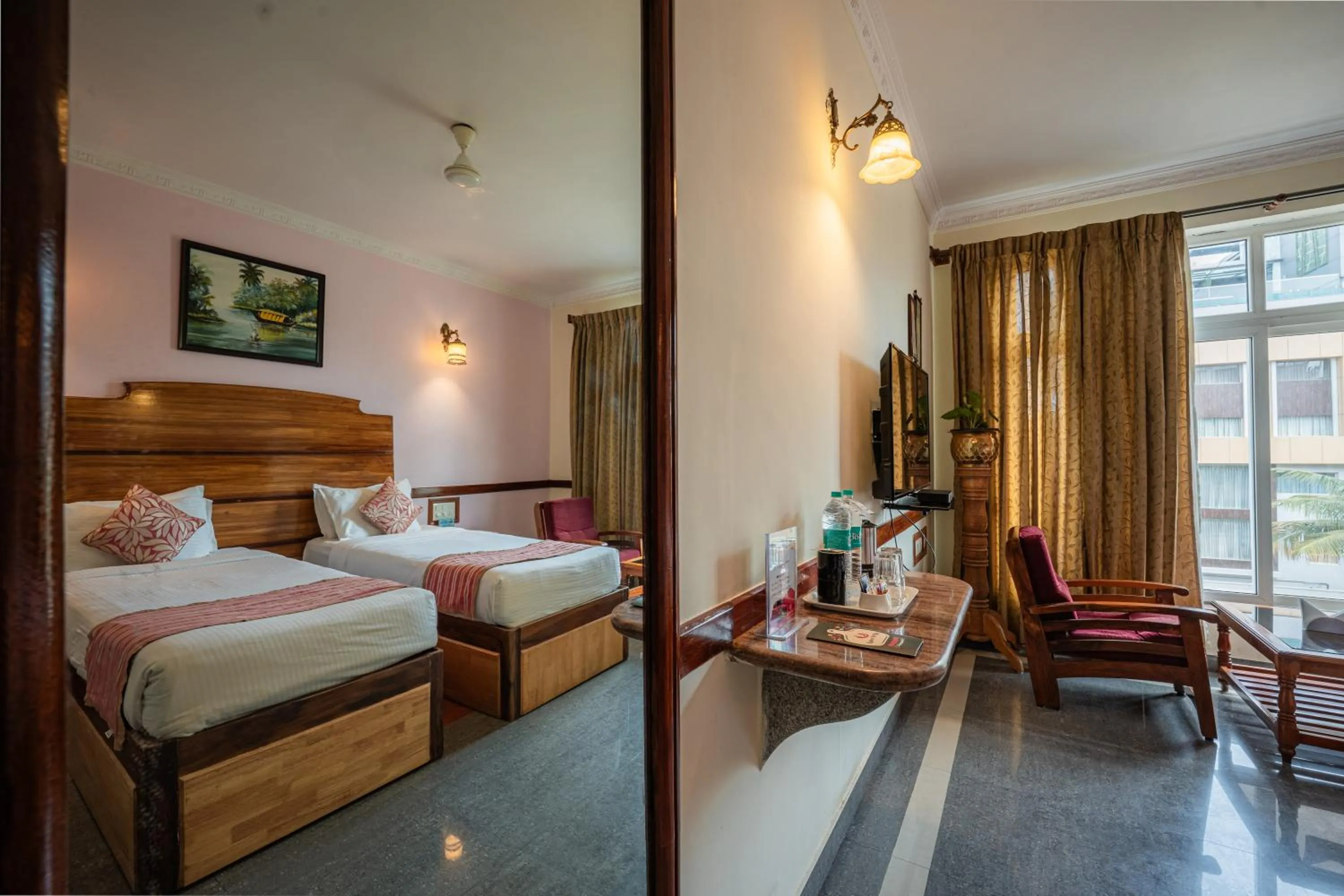 Bed in Hotel Presidency Kempegowda International Airport Bangalore