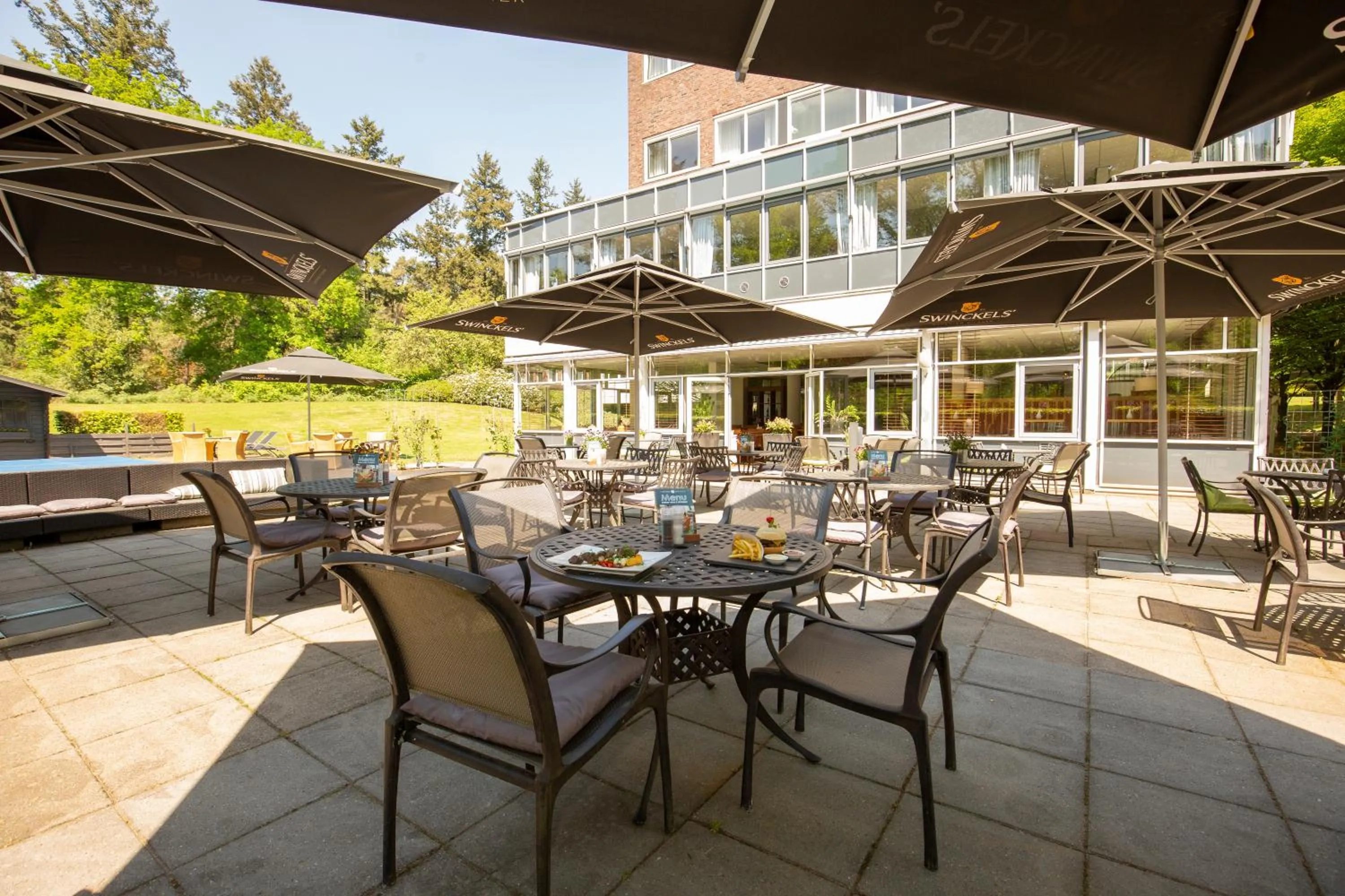 Balcony/Terrace in Fletcher Hotel Restaurant Beekbergen-Apeldoorn