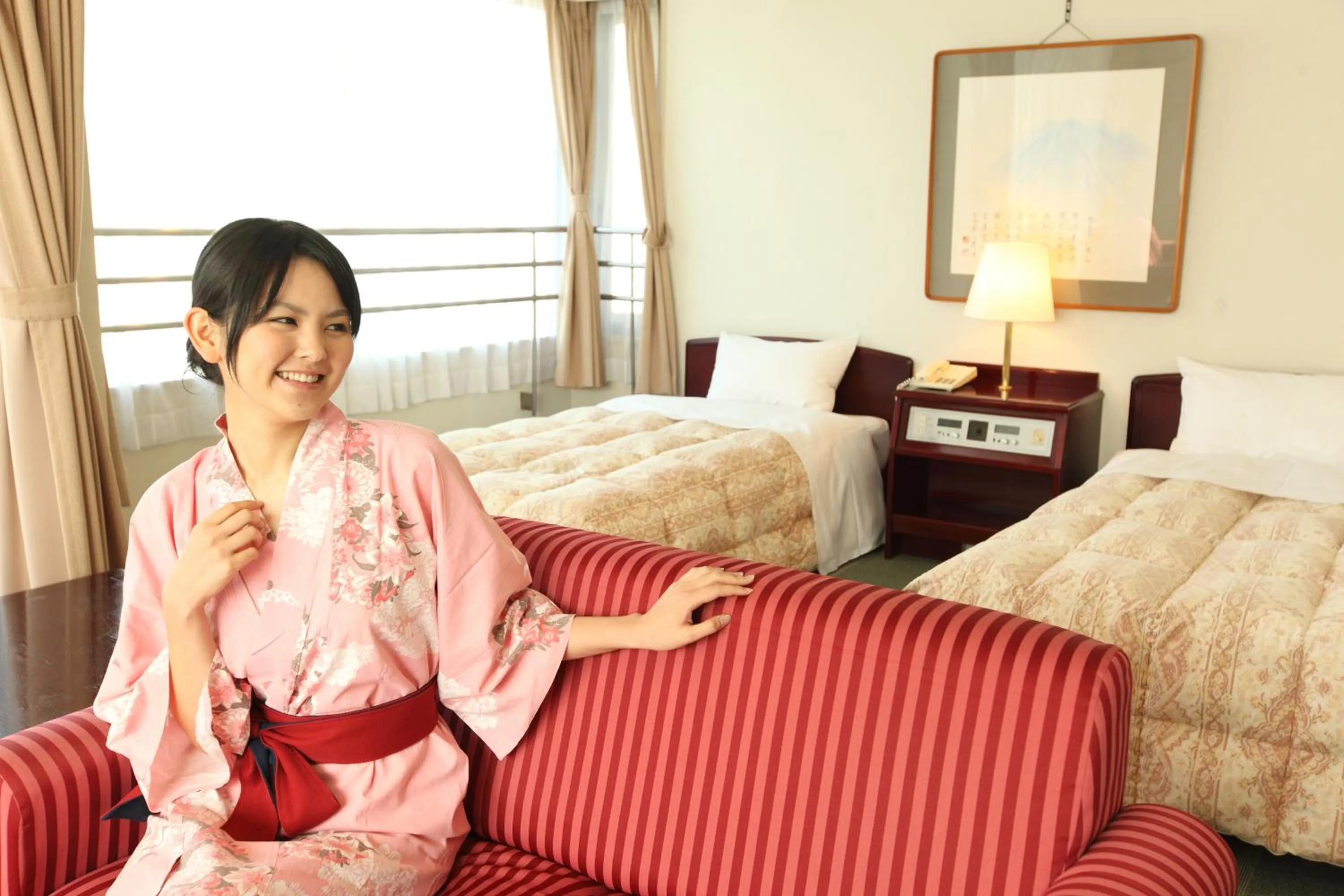 Bed in Hotel Sunmi Club