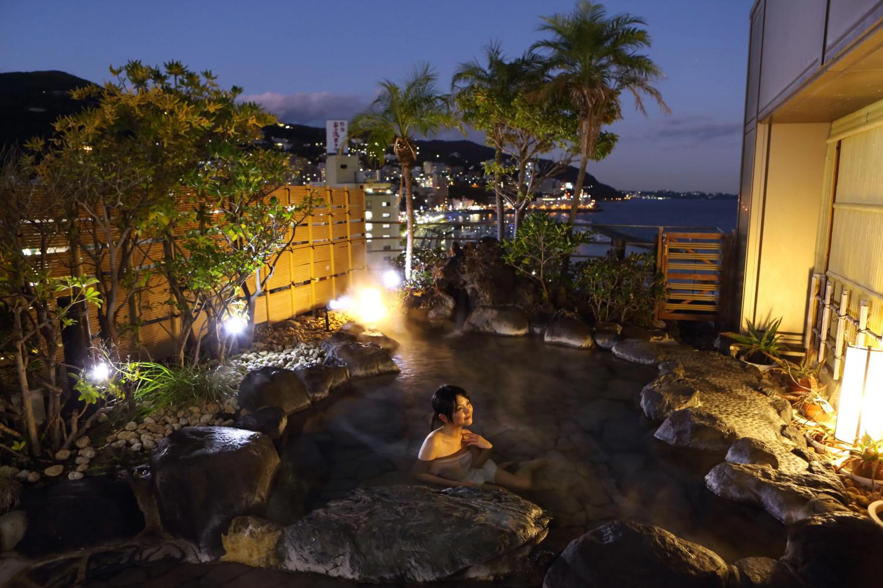 Hot Spring Bath in Hotel Sunmi Club