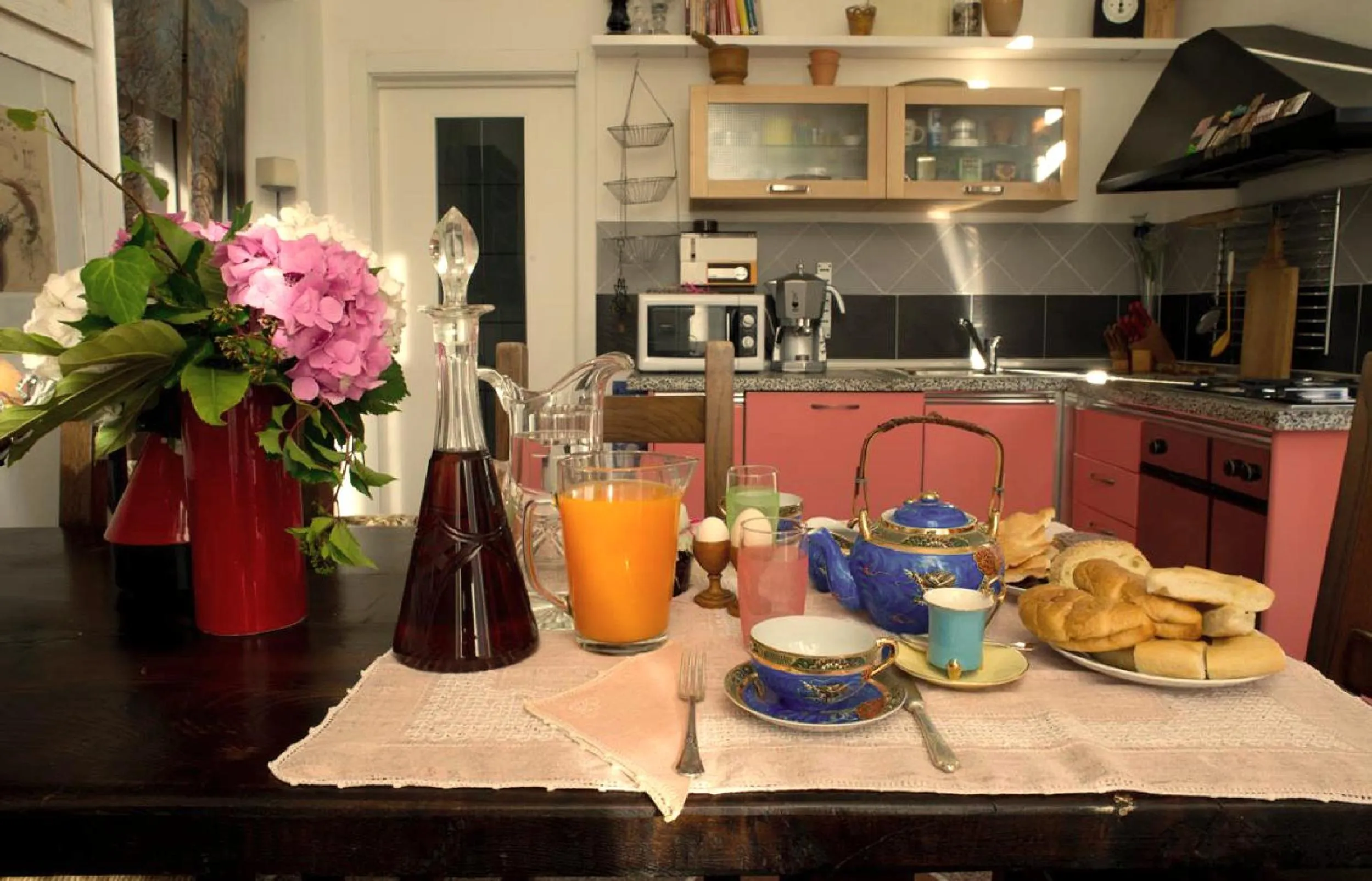 Kitchen or kitchenette in Al Giardino degli Artisti