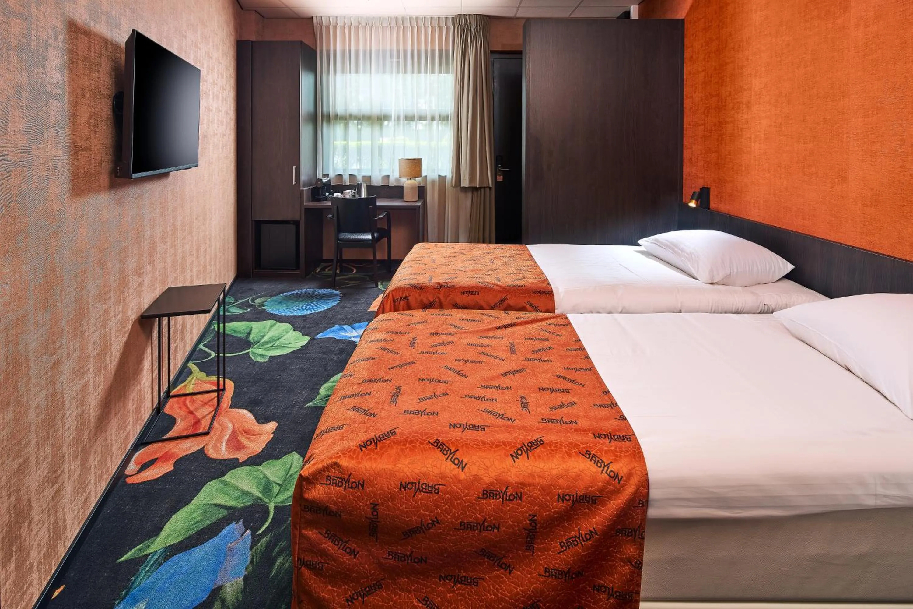 Bedroom, Bed in Hotel Babylon Heerhugowaard - Alkmaar