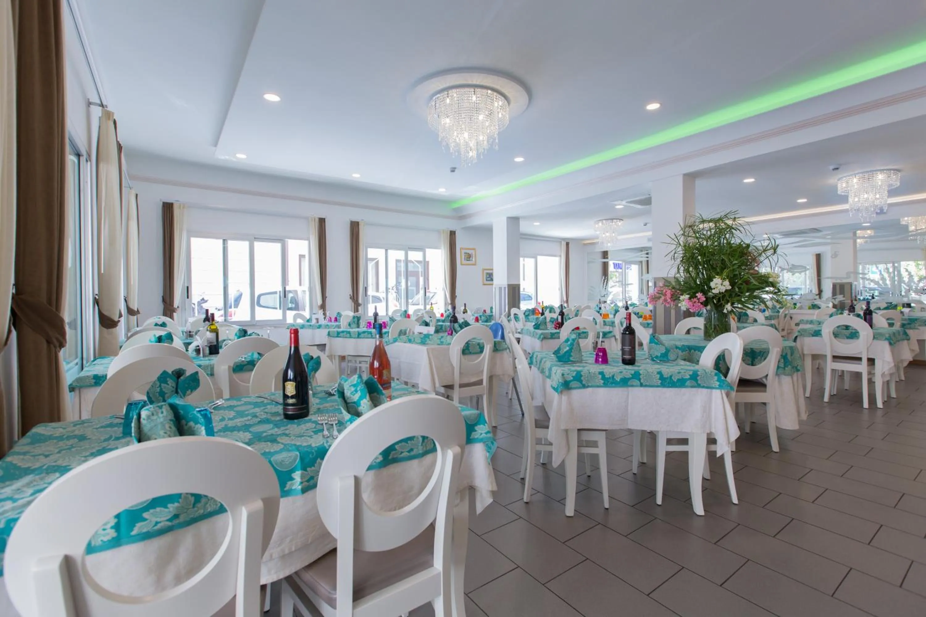 Dining area in Hotel La Capinera