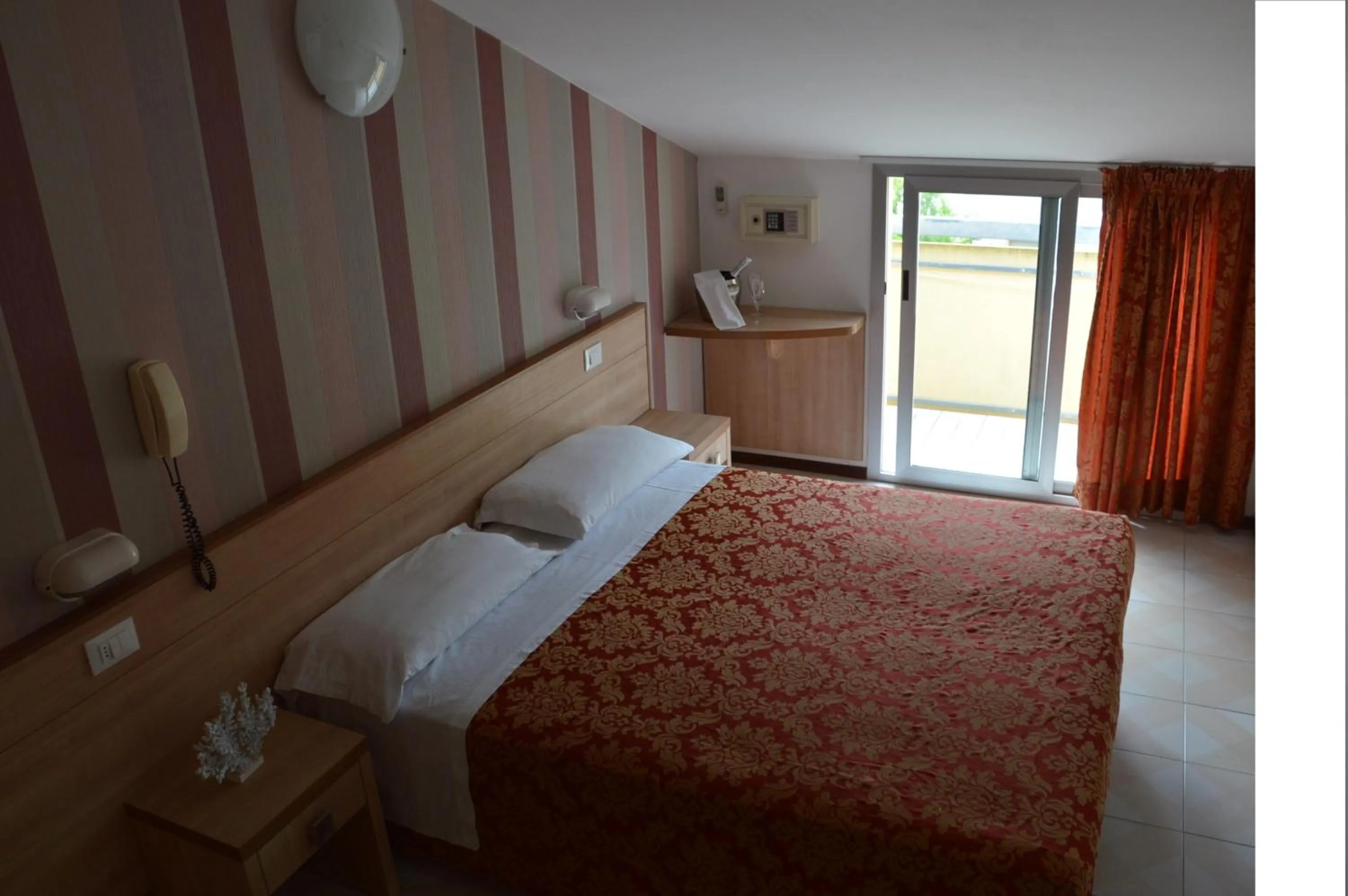 Bed in Hotel La Capinera