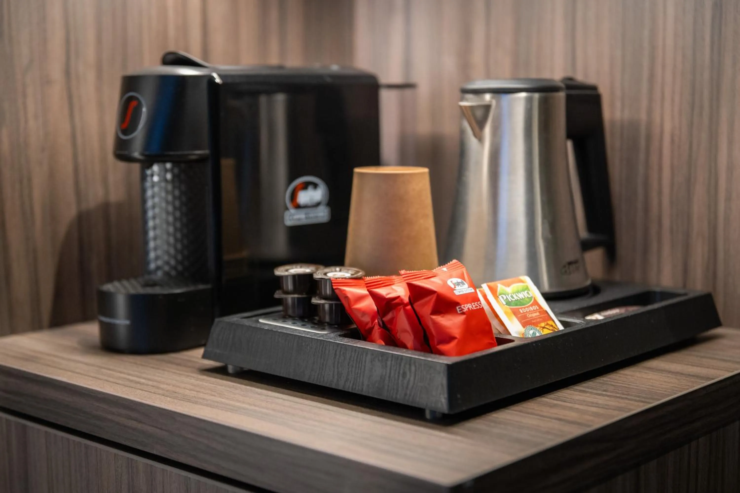 Coffee/tea facilities in Hotel Asteria