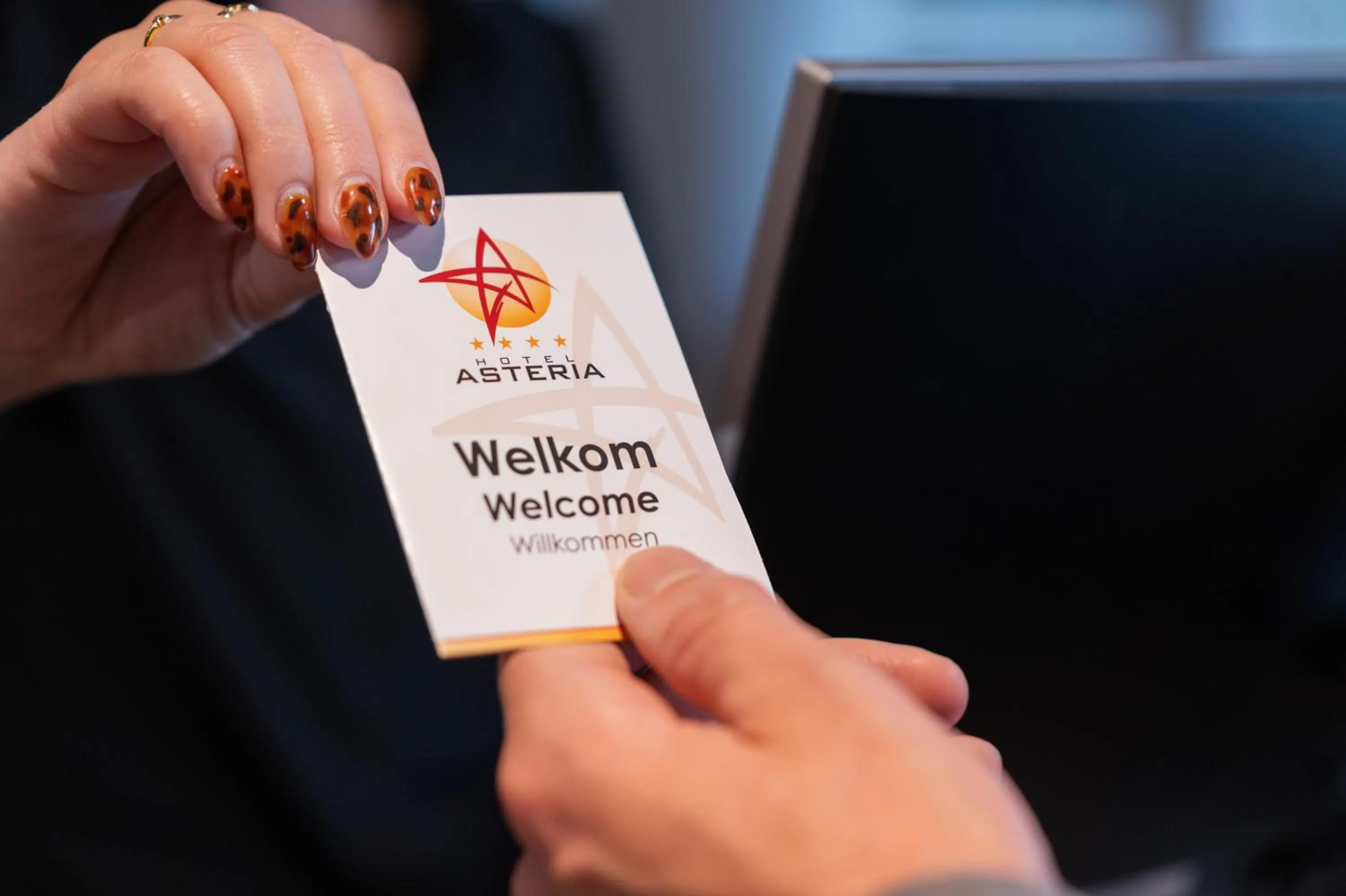 Lobby or reception in Hotel Asteria