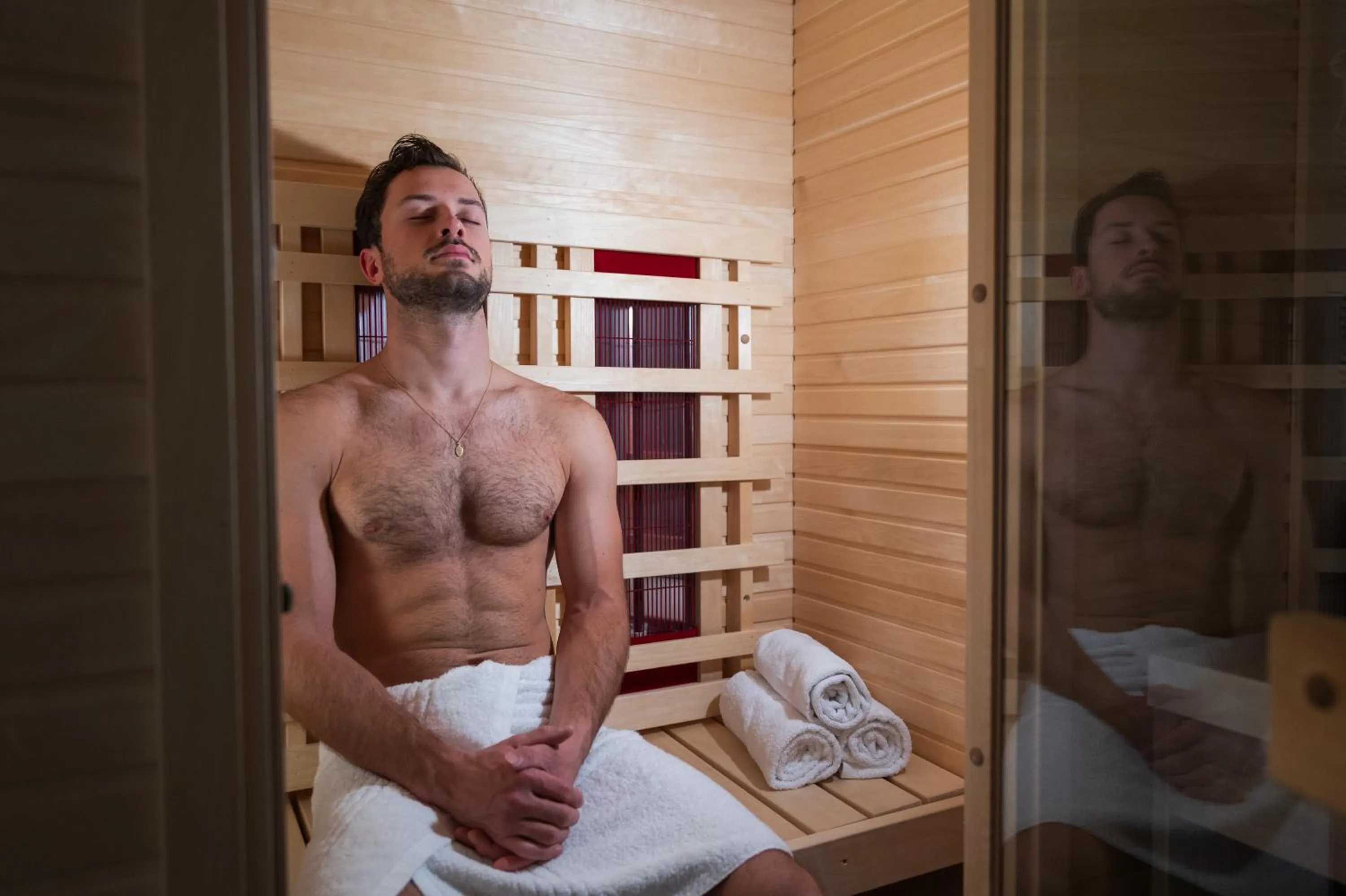 Sauna in Hotel Asteria