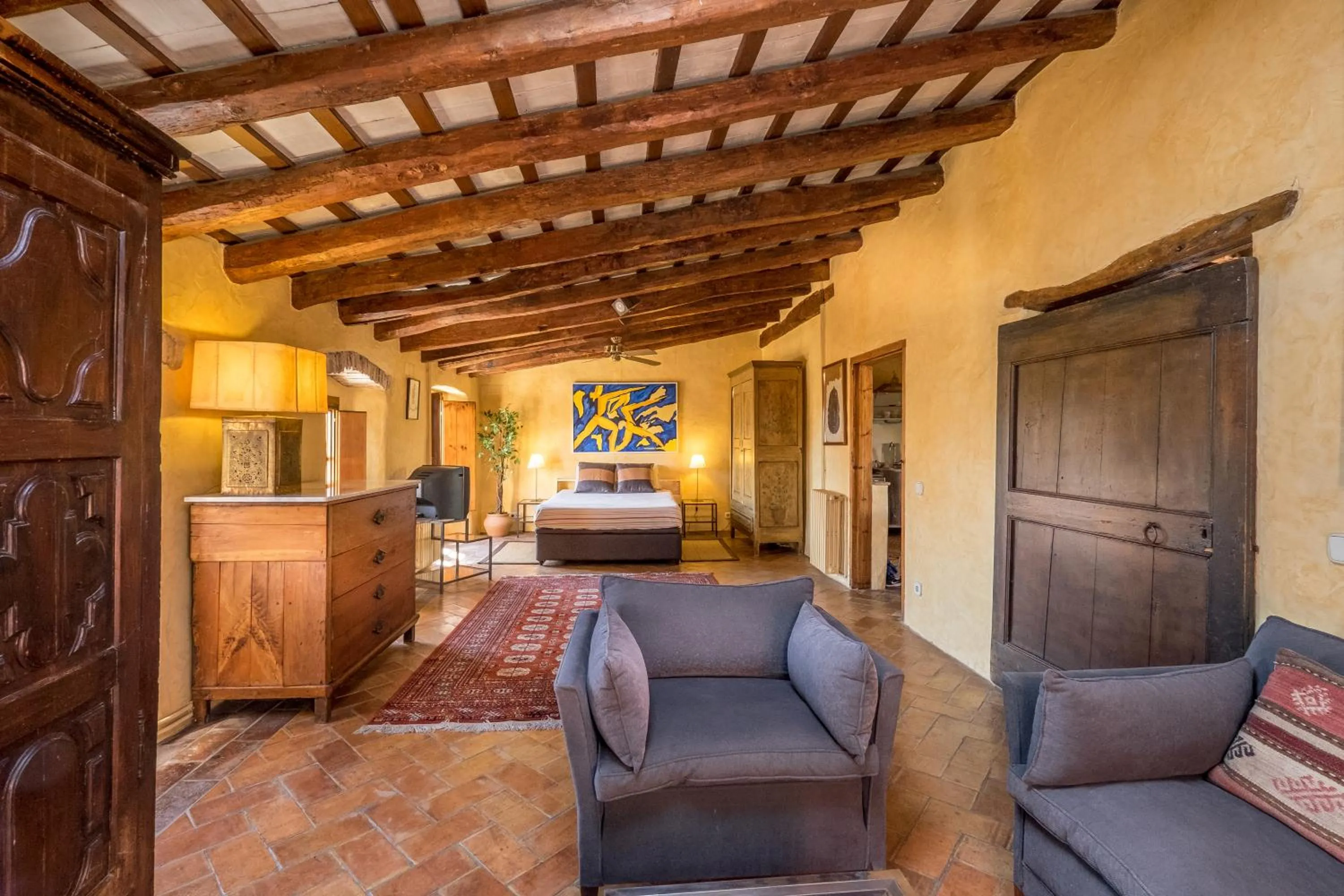 Living room in Can Felip Apartments