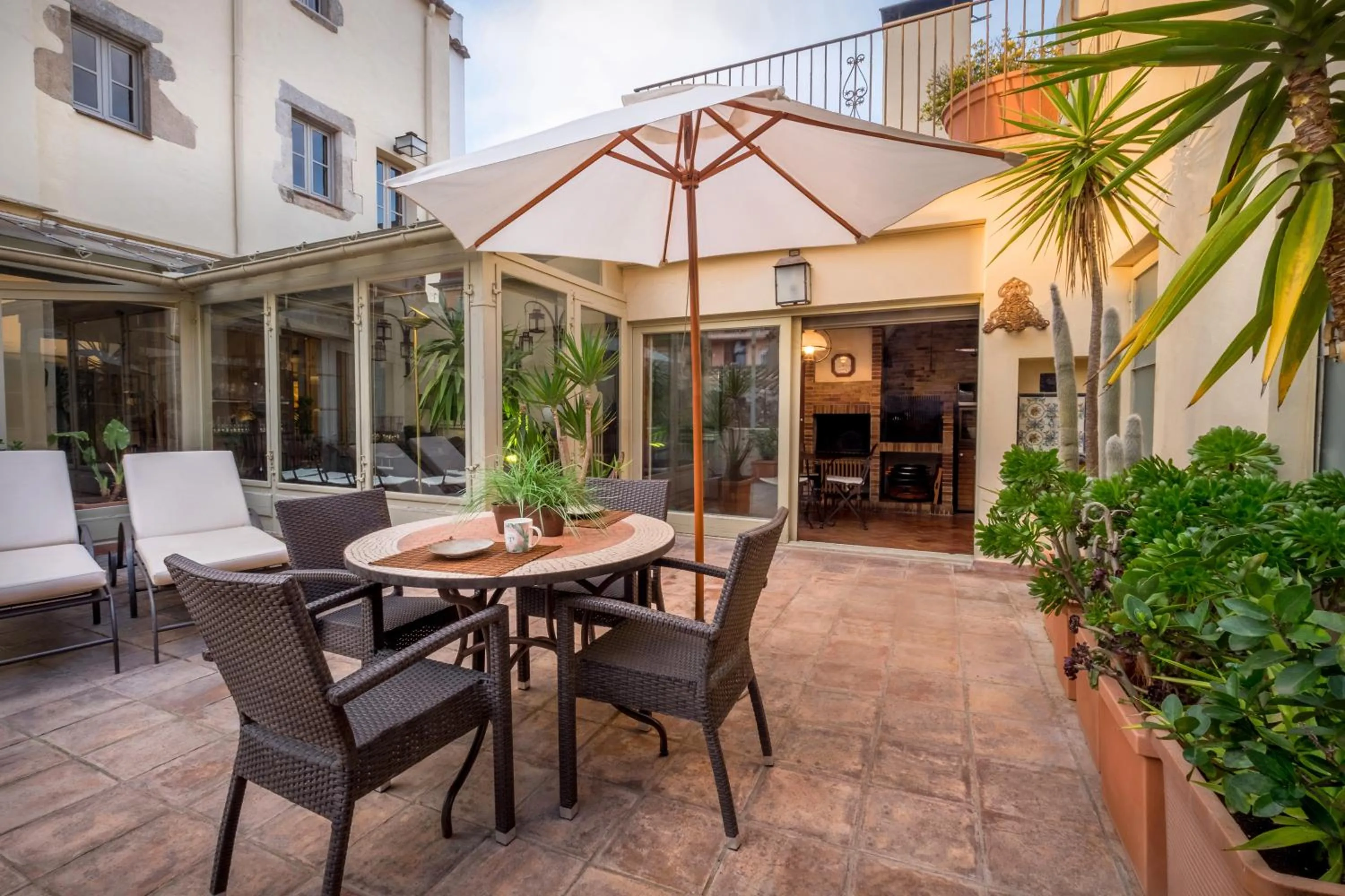 Patio in Can Felip Apartments