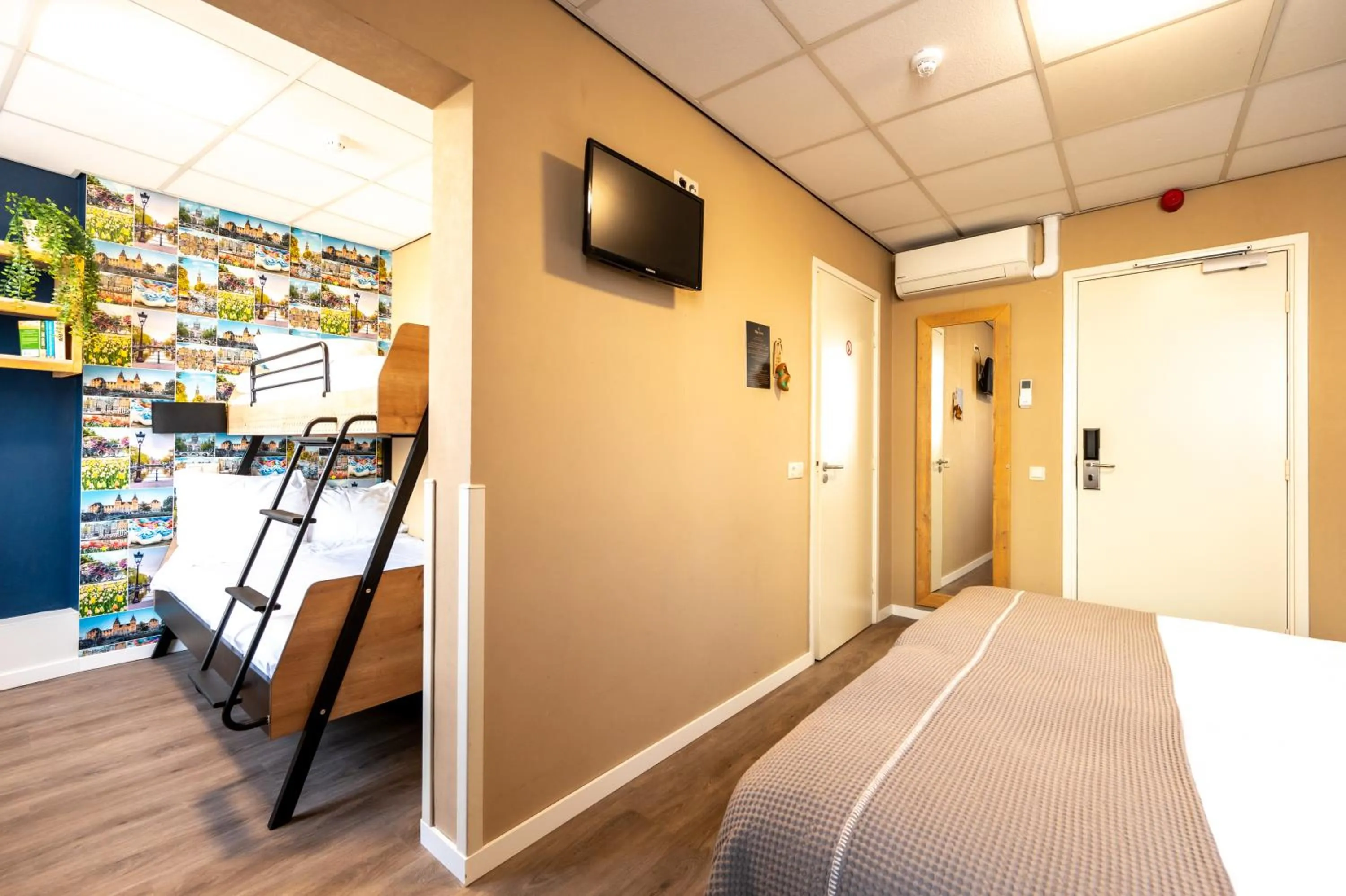 Bed in Hotel Villa Flora