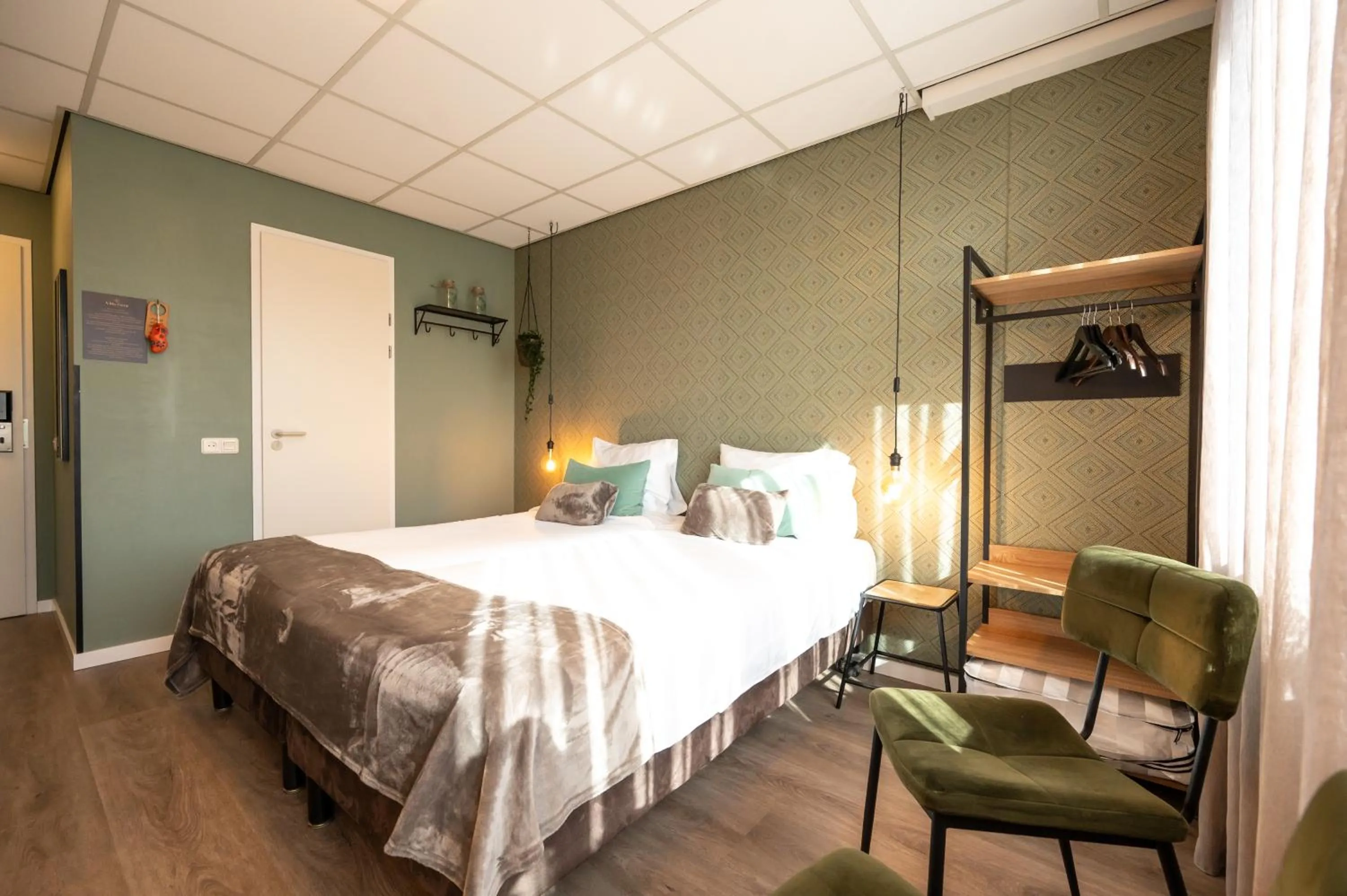 Bed in Hotel Villa Flora