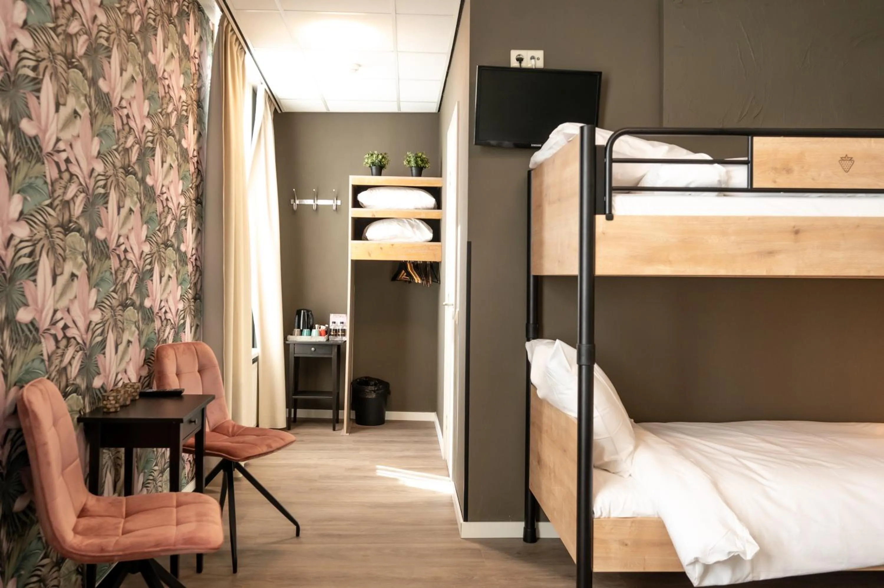 Bed in Hotel Villa Flora