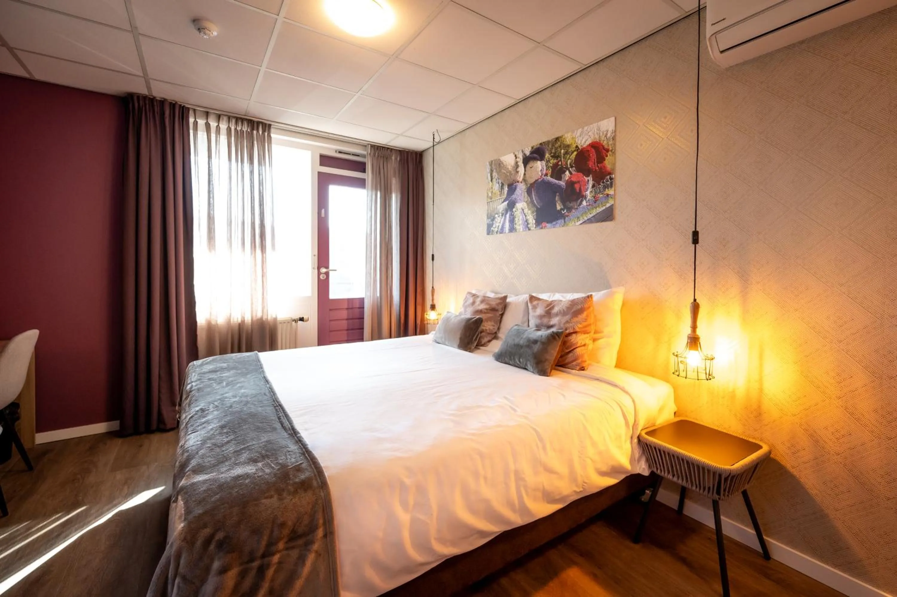 Bed in Hotel Villa Flora