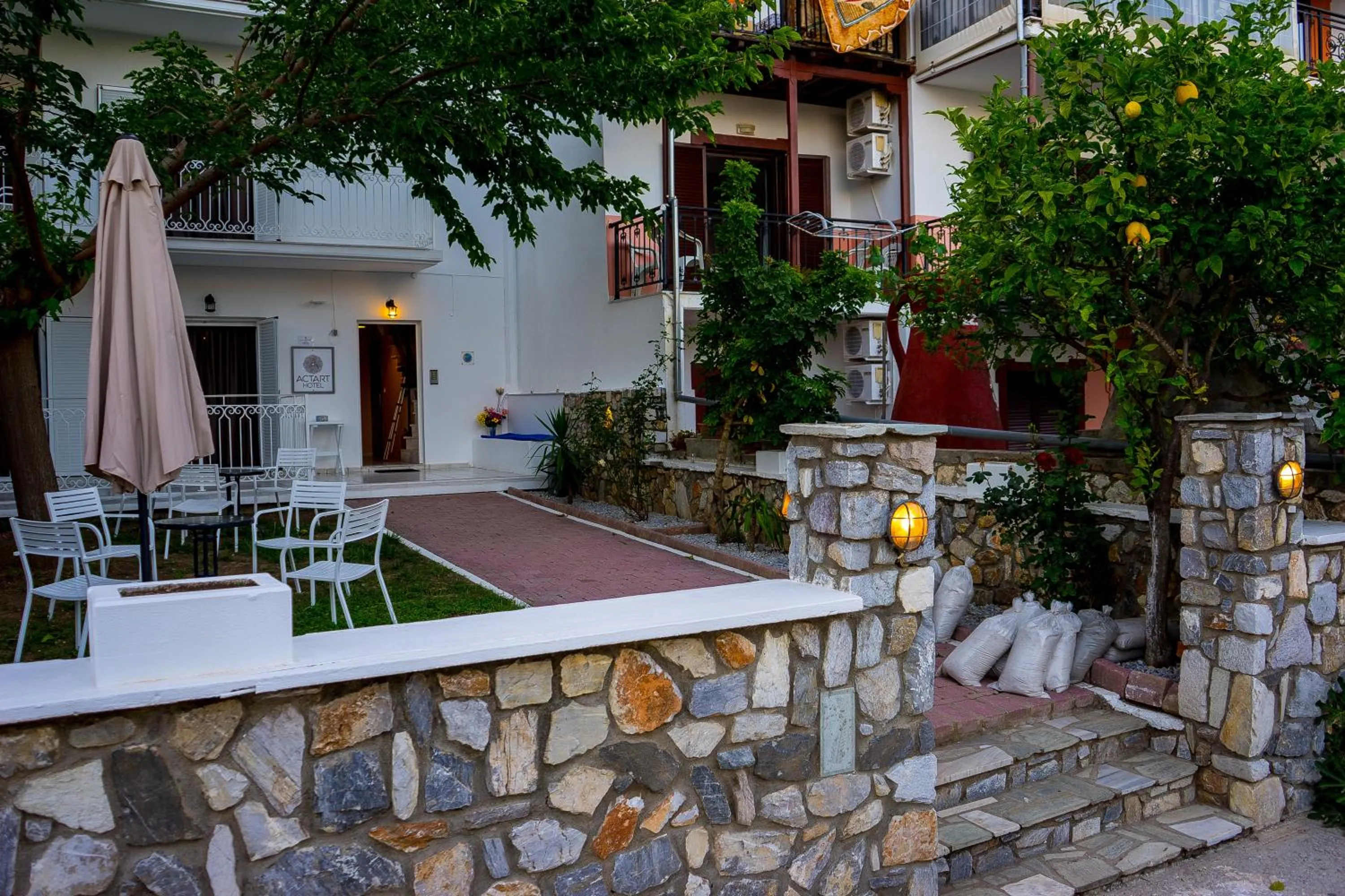 Garden in Act Art Skiathos