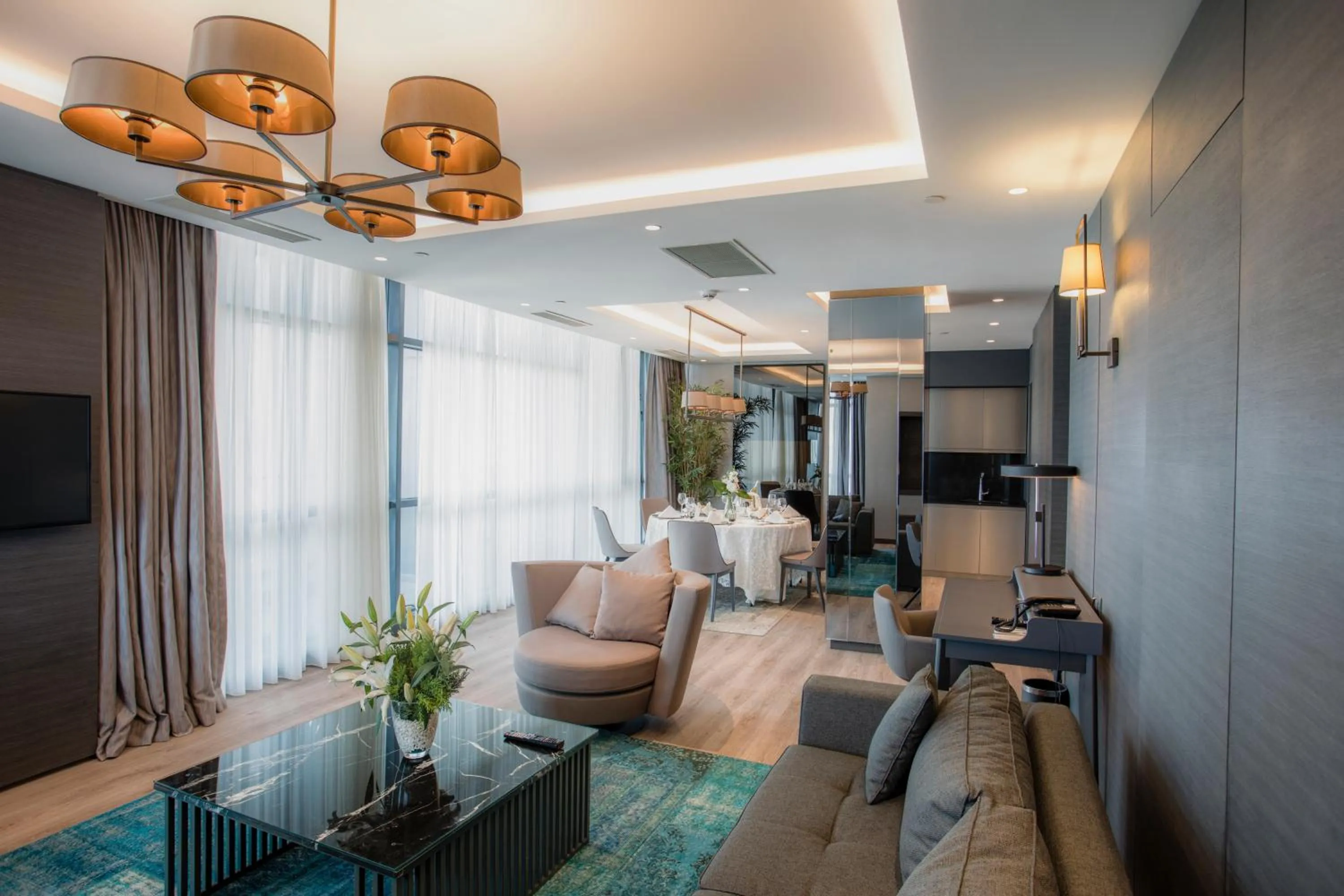 Living room in Wish More Hotel Istanbul