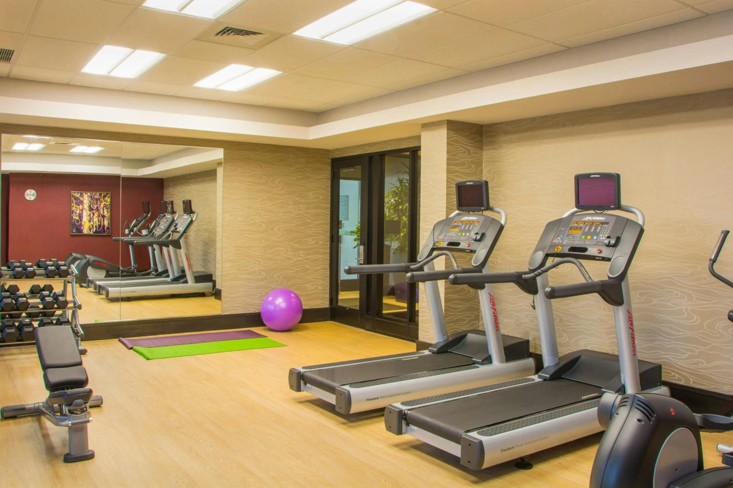 Fitness centre/facilities in Residence Inn by Marriott Charlottesville Downtown