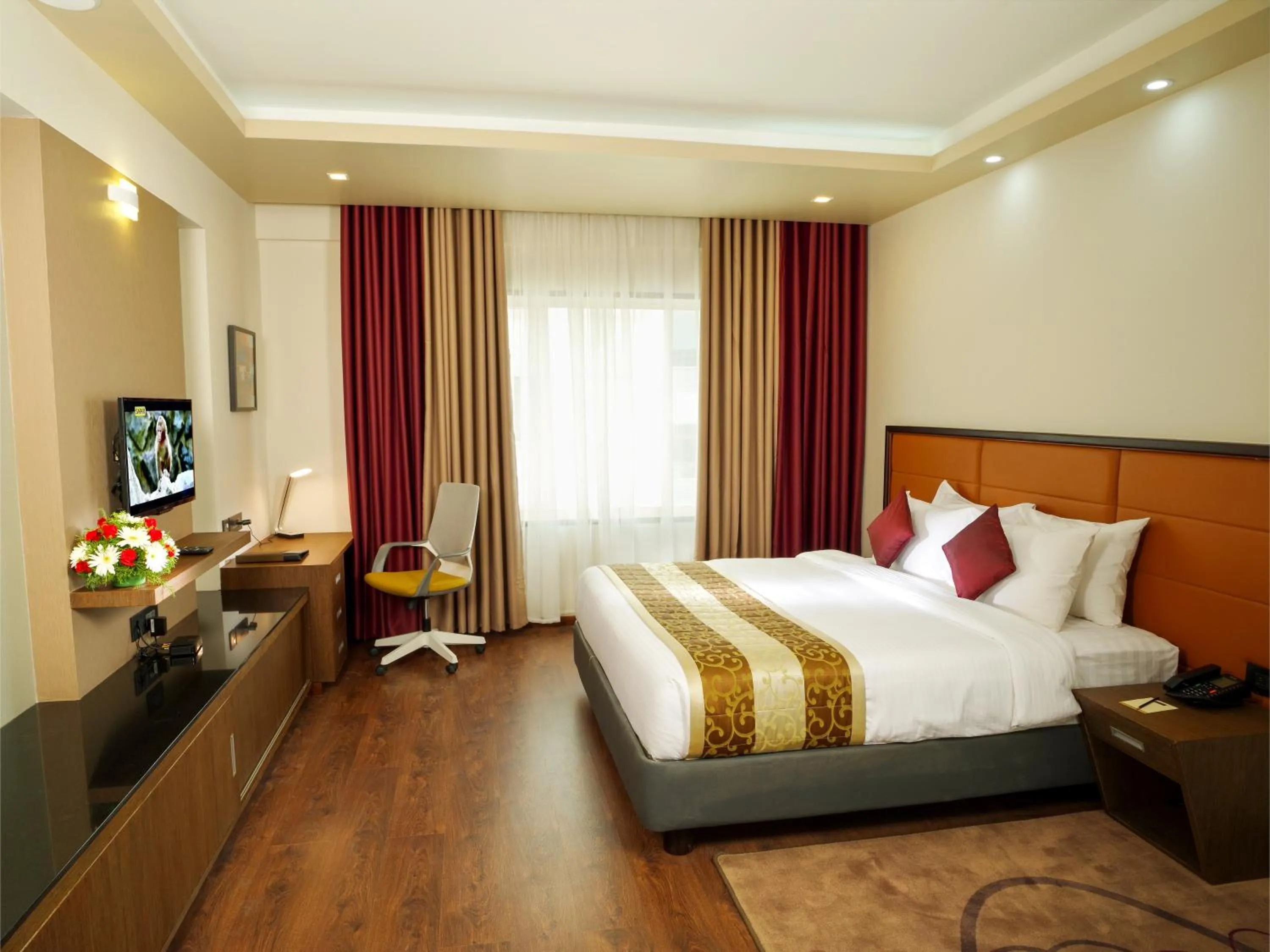 Photo of the whole room, Bed in Dimora Hotel Thiruvananthapuram
