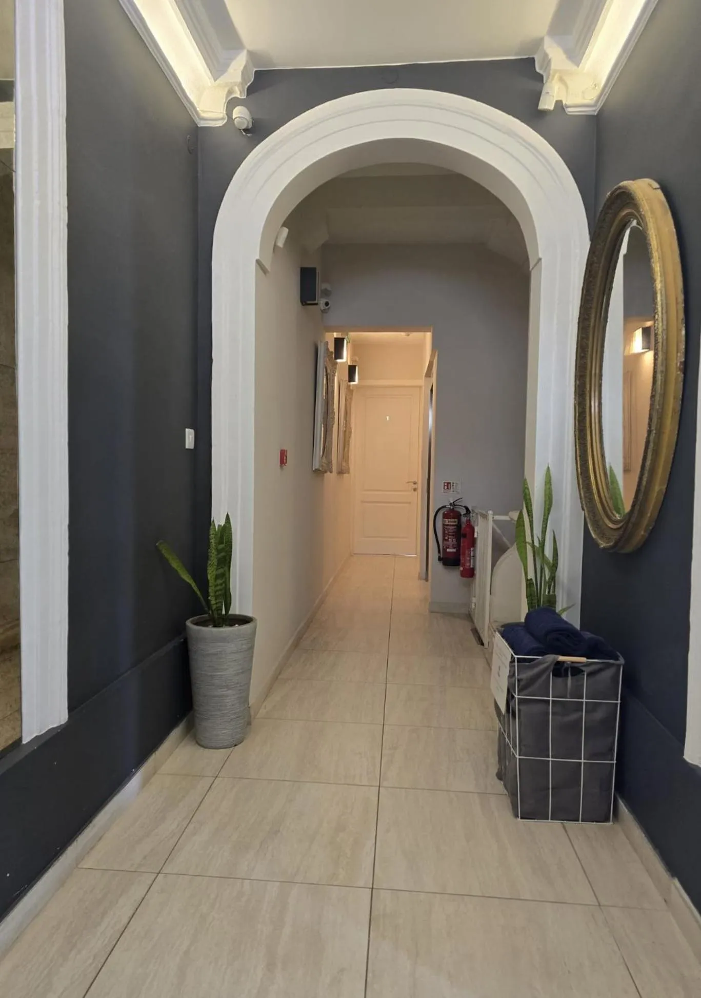 Decorative detail in D Townhouse Boutique Suites