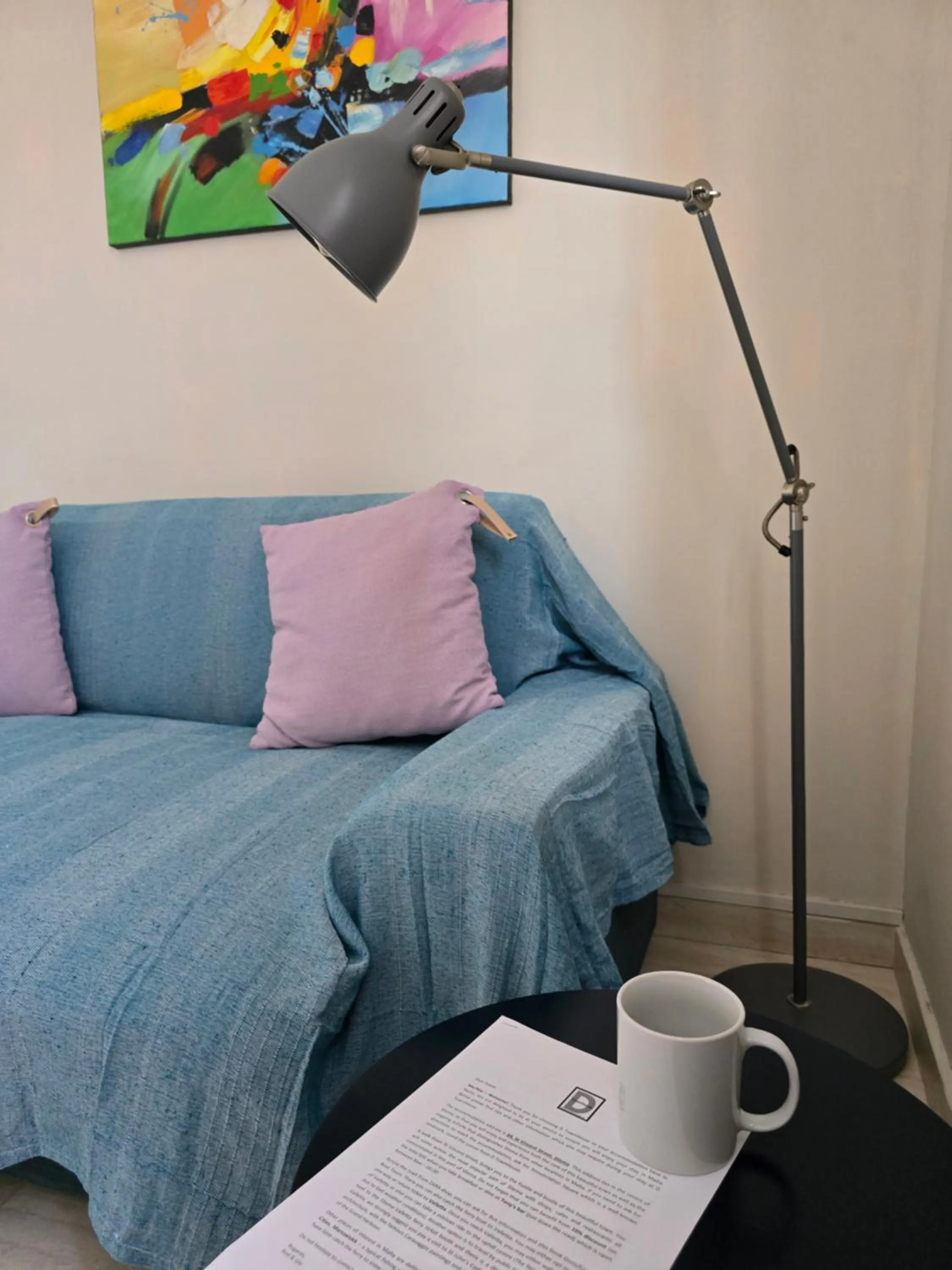 Living room, Bed in D Townhouse Boutique Suites