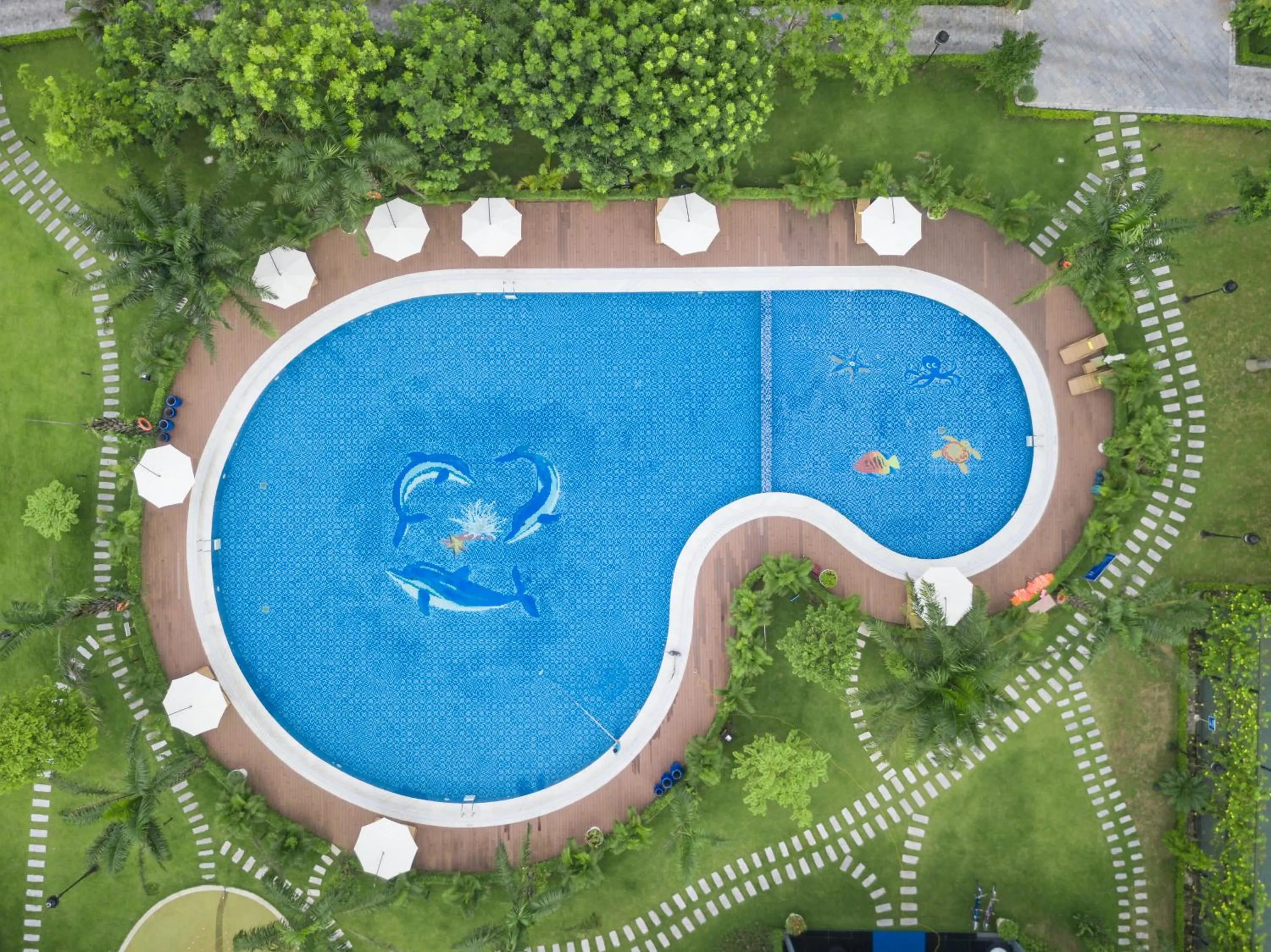 Swimming pool in FLC Luxury Resort Vinh Phuc