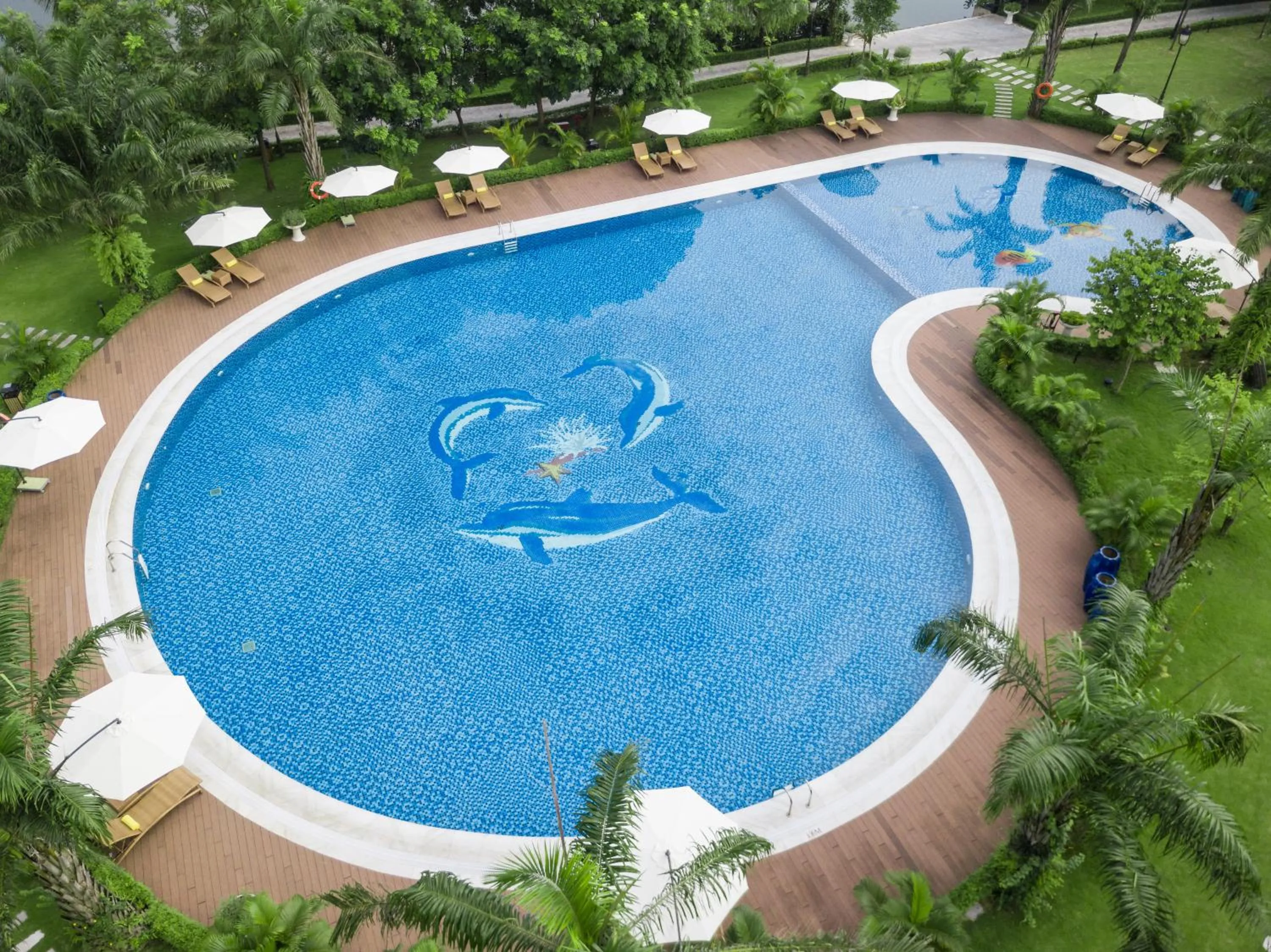 Swimming pool in FLC Luxury Resort Vinh Phuc