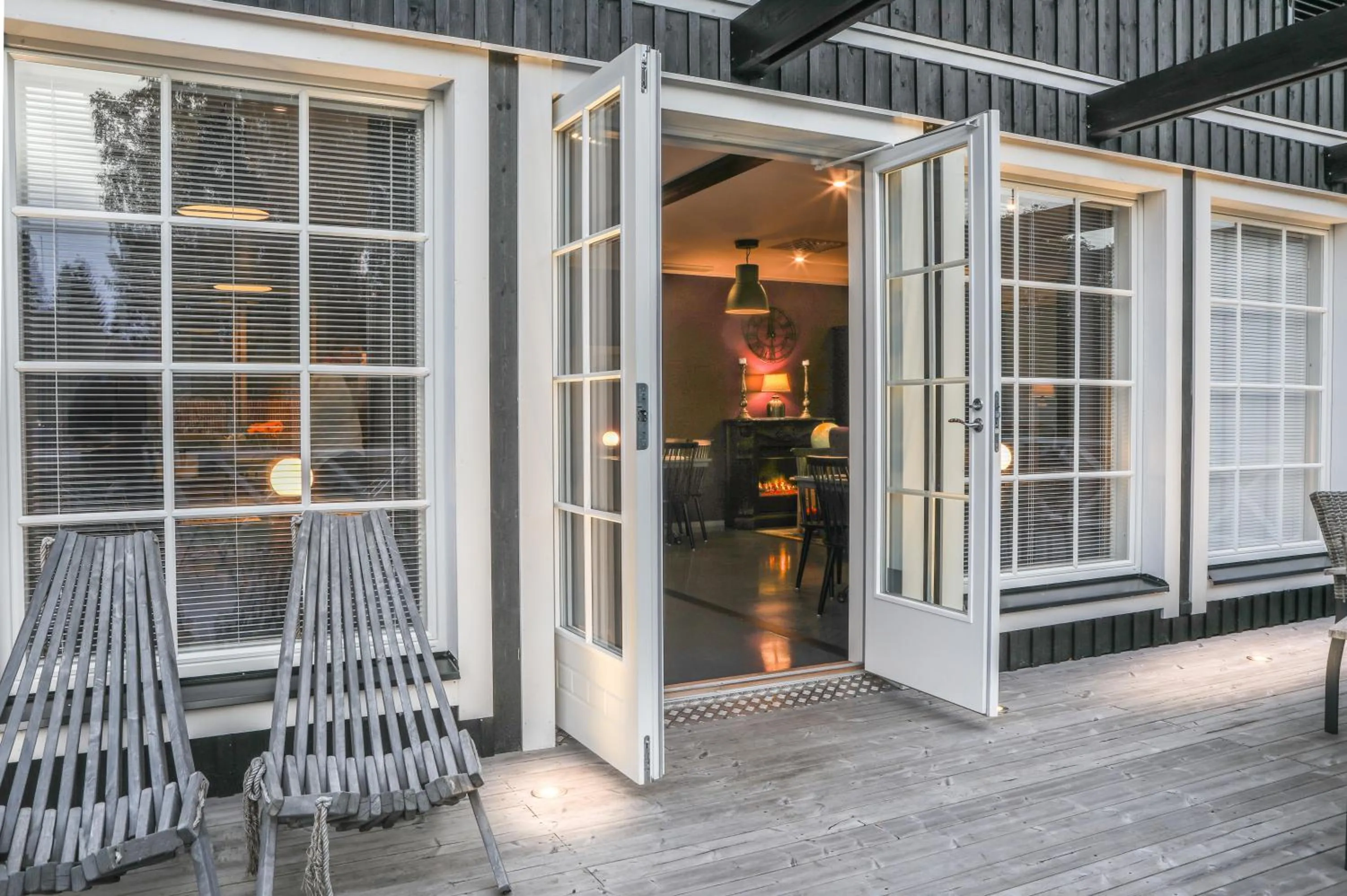 Patio in Hotelli HiljaHelena