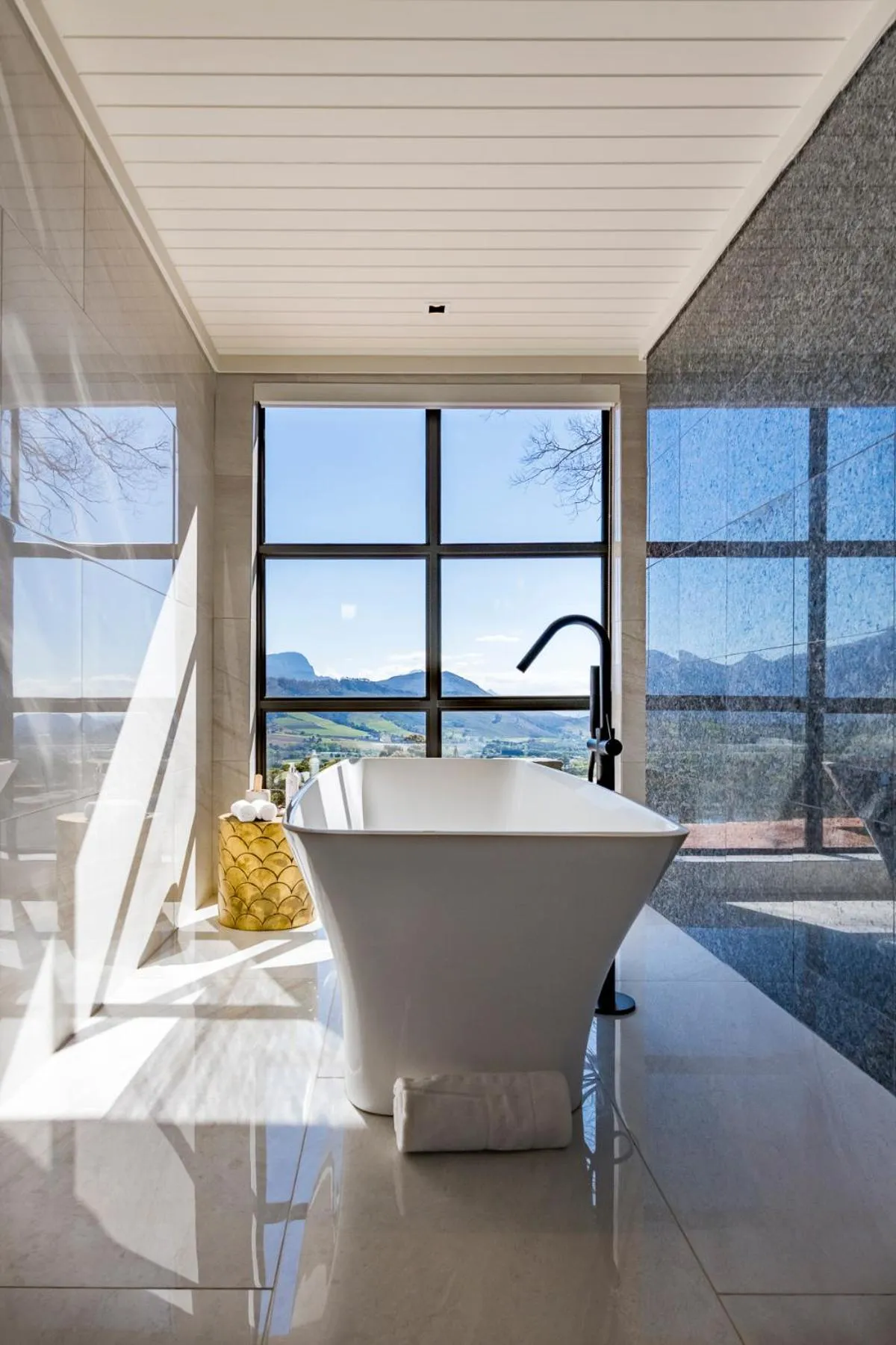 Natural landscape in La Petite Ferme