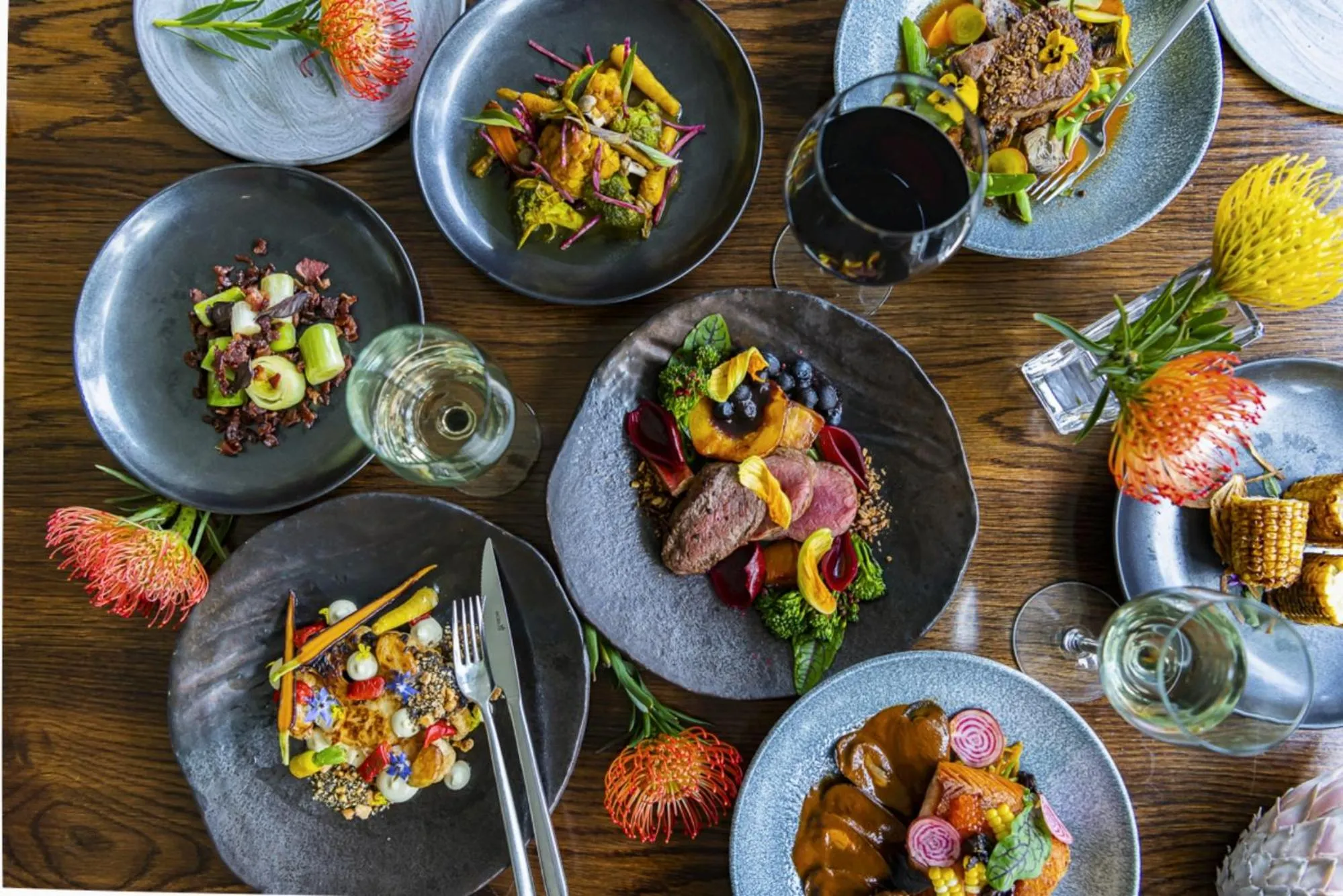 Food and drinks in La Petite Ferme