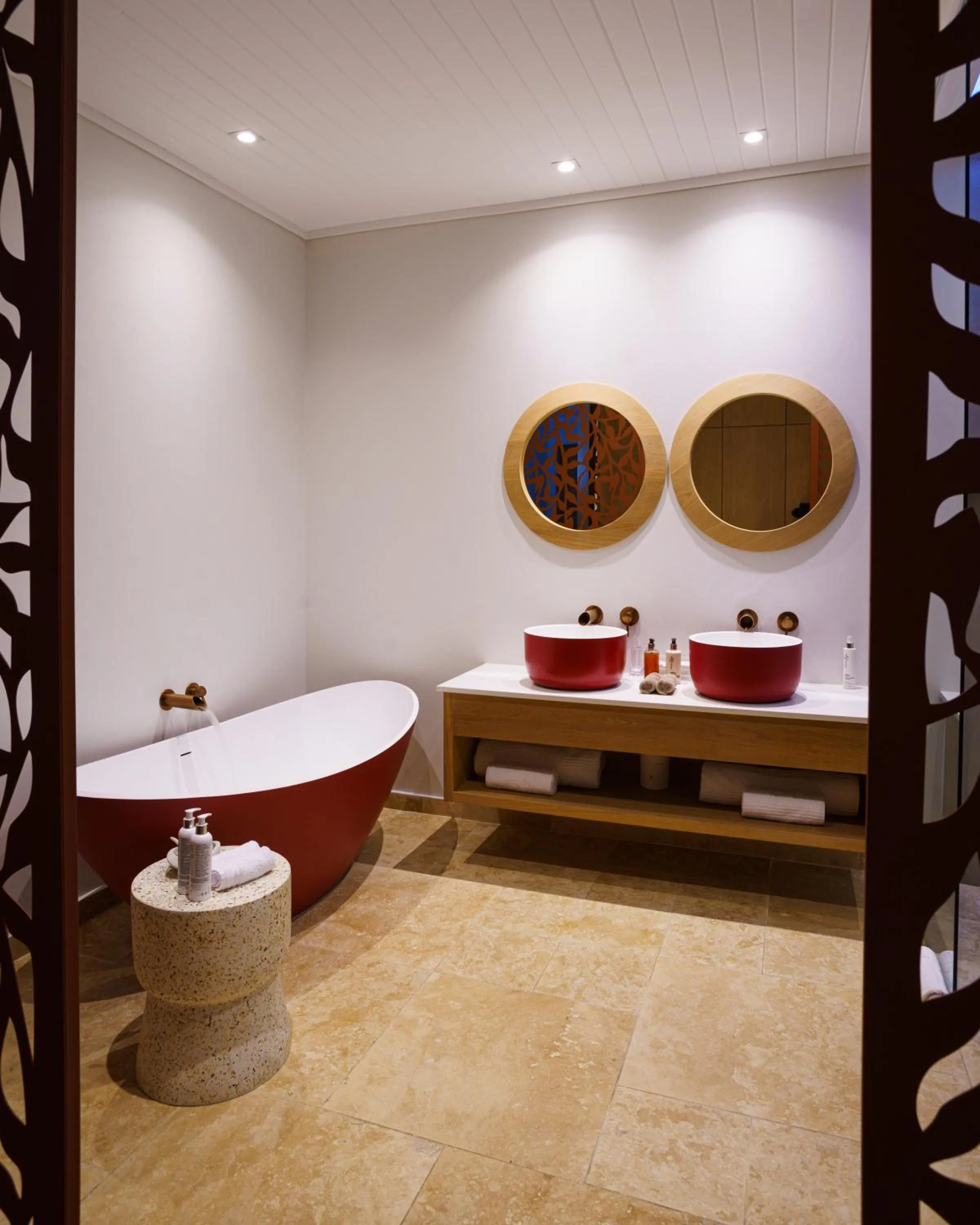 Bathroom in La Petite Ferme