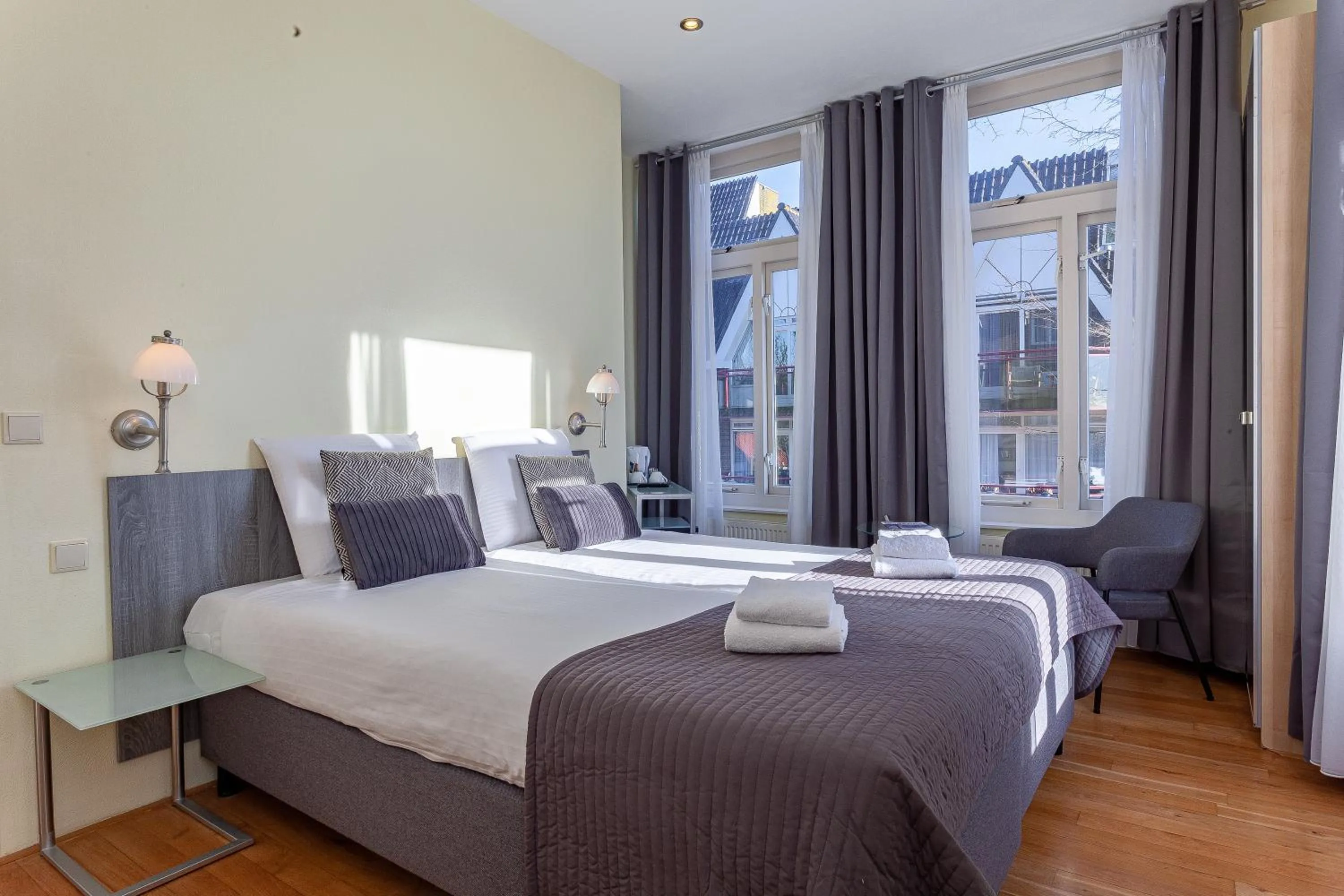 Bed in Hotel Mare Liberum