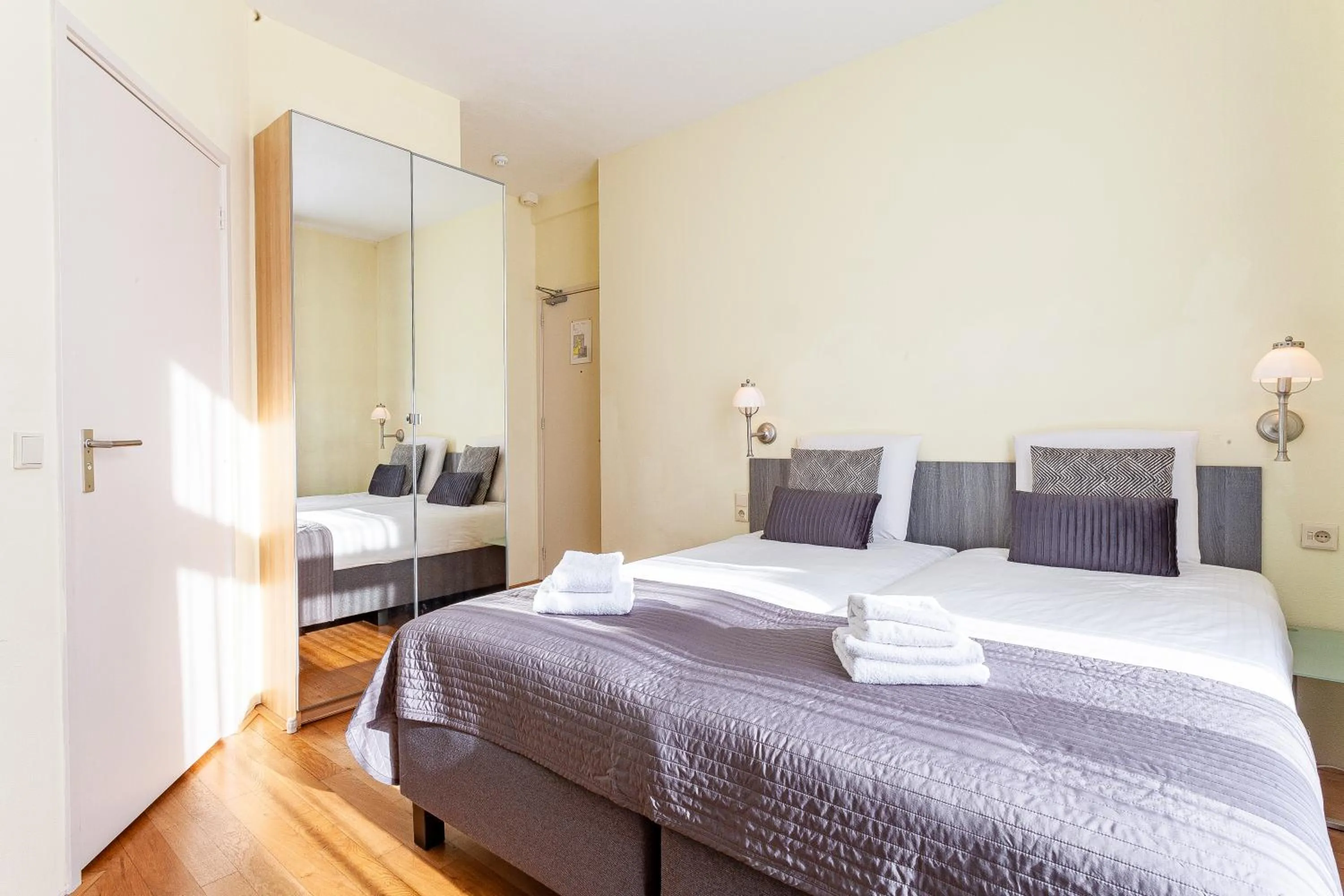 Bed in Hotel Mare Liberum