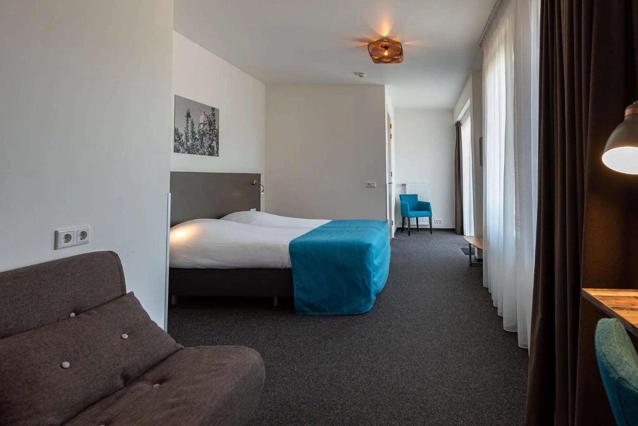 Bed in Hotelletje de Veerman