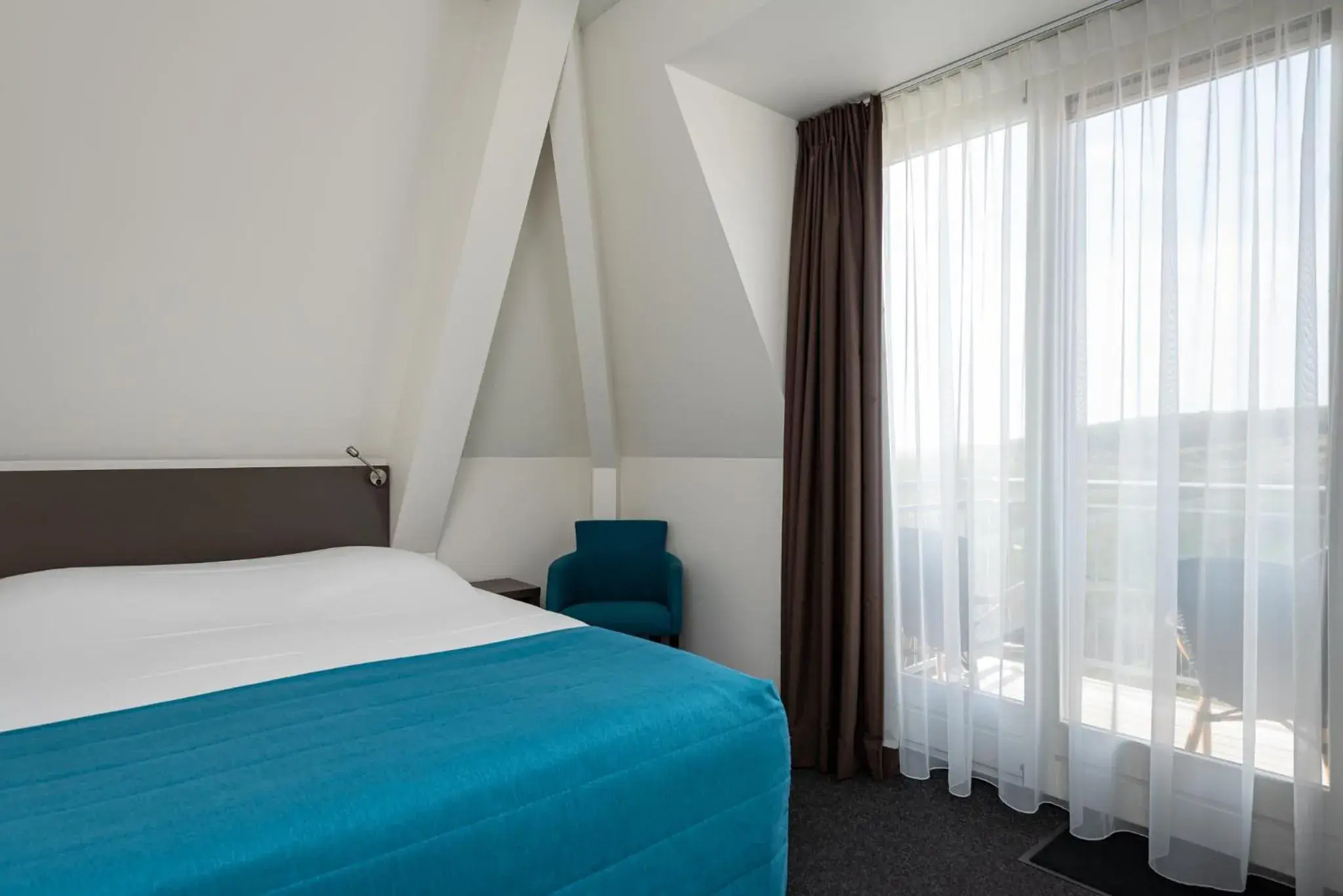 Double Room with Balcony and Sea View in Hotelletje de Veerman Double Room with Balcony and Sea View in Hotelletje de Veerman