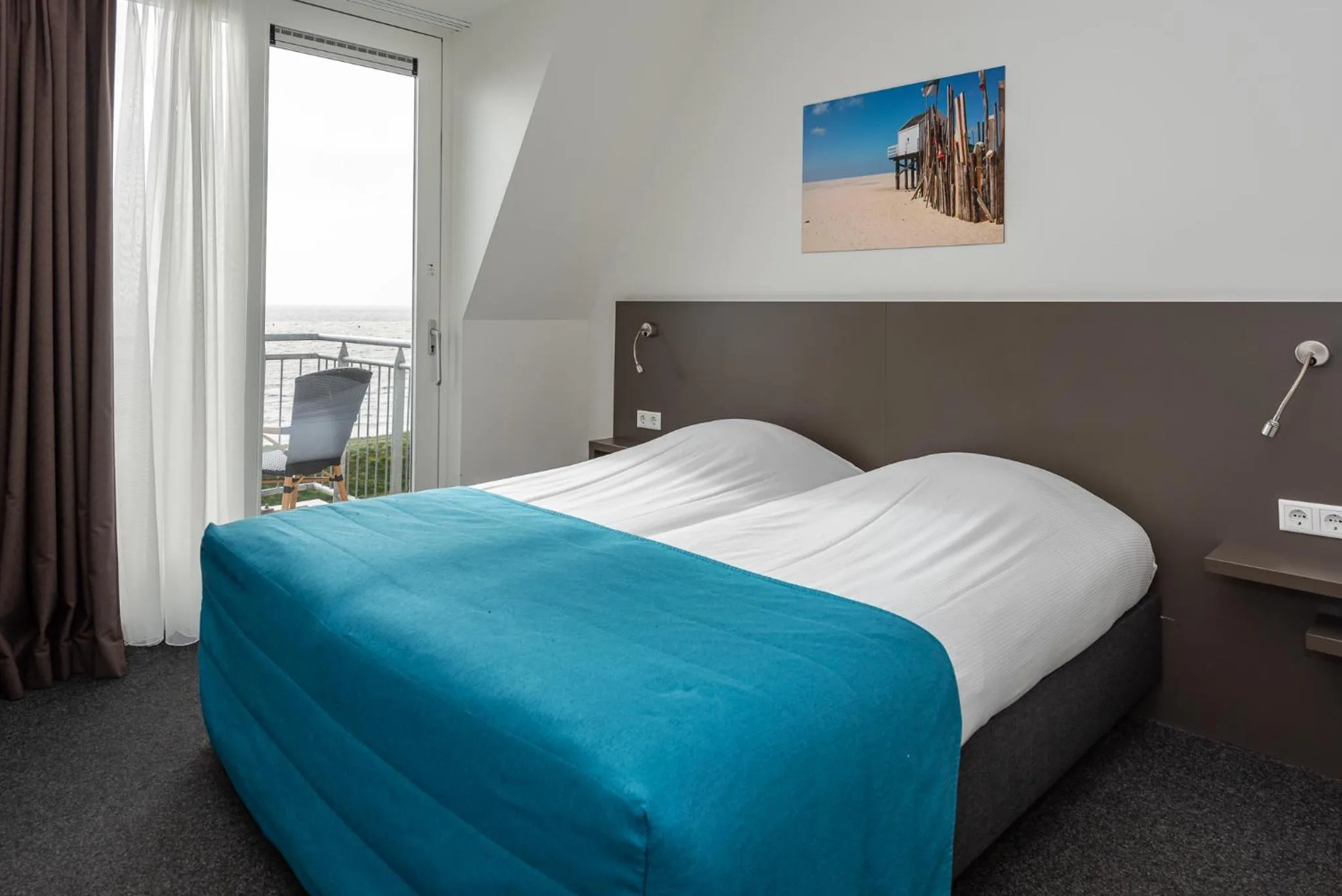 Bed in Hotelletje de Veerman