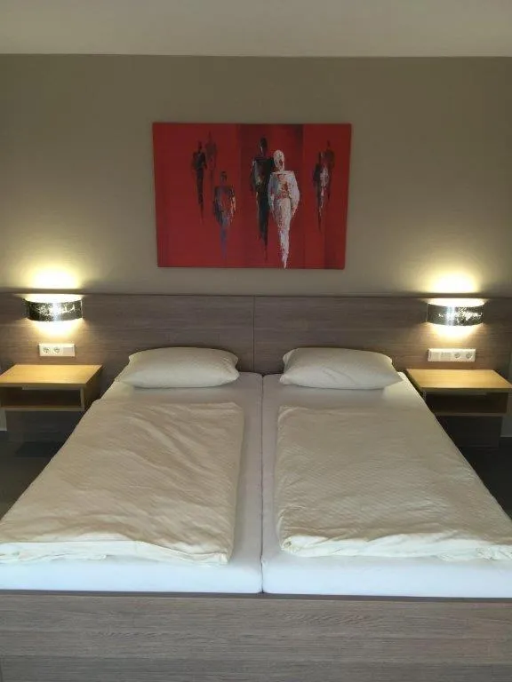 Bed in Hotel Bad Driburg